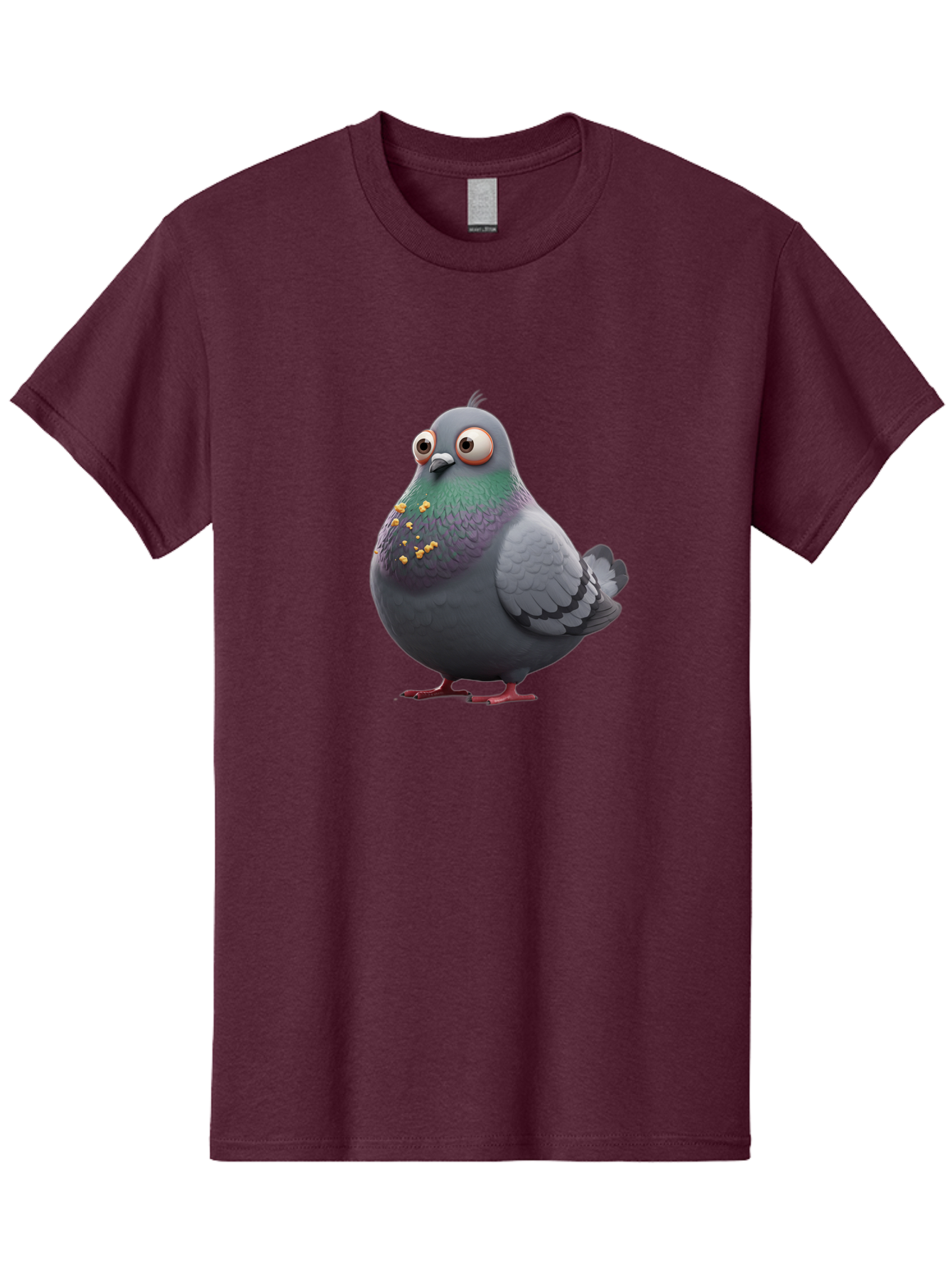 Pigeon-With-Big-Eyes Men'S Graphic Tee, 100% Cotton, Comfortable Casual Summer Wear, Machine Washable, Vintage Camera, Old Camera, Antique Camera, Black Camera, Classic Photography, Photography Equipment, Nostalgic Device, Film Camera, Baj642