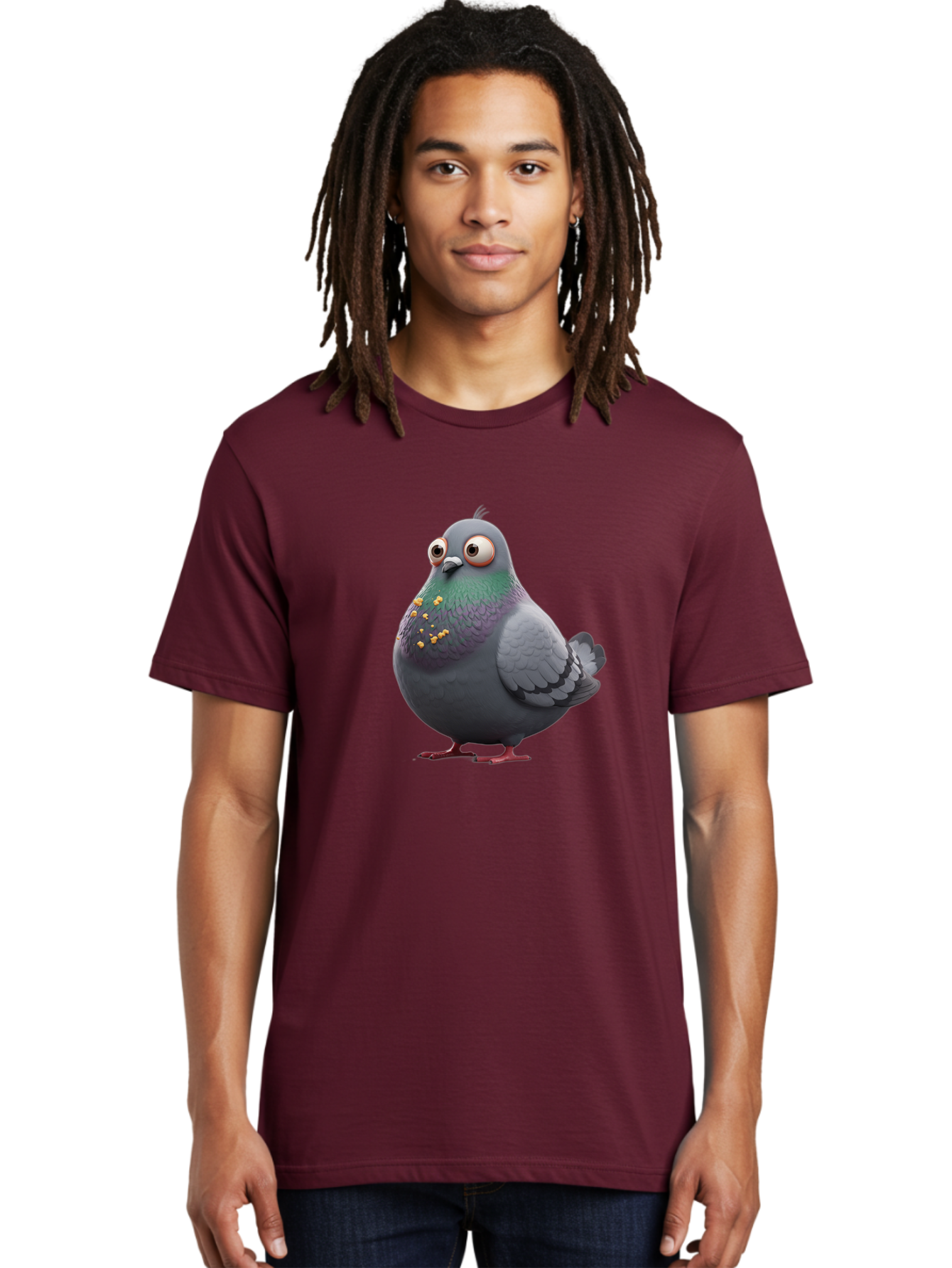 Pigeon-With-Big-Eyes Men'S Graphic Tee, 100% Cotton, Comfortable Casual Summer Wear, Machine Washable, Vintage Camera, Old Camera, Antique Camera, Black Camera, Classic Photography, Photography Equipment, Nostalgic Device, Film Camera, Baj642