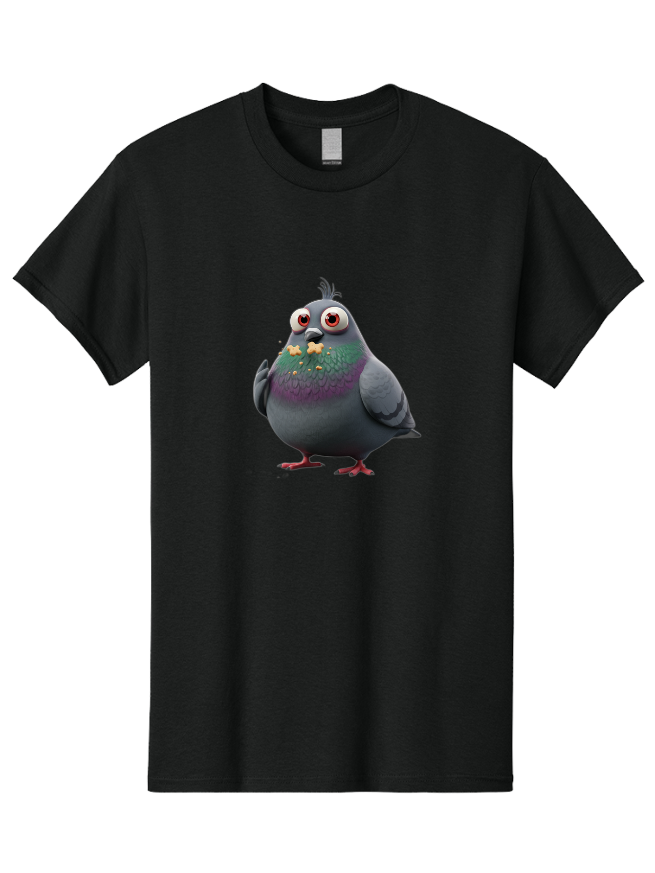 Pigeon-With-Crackers Men'S Graphic Tee, 100% Cotton, Comfortable Casual Summer Wear, Machine Washable, Vintage Camera, Old Camera, Antique Camera, Black Camera, Classic Photography, Photography Equipment, Nostalgic Device, Film Camera, Baj643
