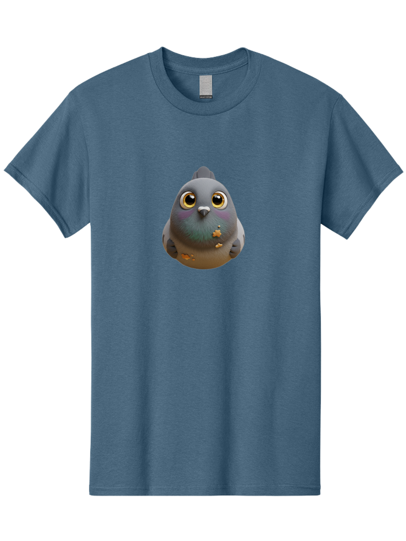 Pigeon-With-Oversized-Eyes Men'S Graphic Tee, 100% Cotton, Comfortable Casual Summer Wear, Machine Washable, Vintage Camera, Old Camera, Antique Camera, Black Camera, Classic Photography, Photography Equipment, Nostalgic Device, Film Camera, Baj645