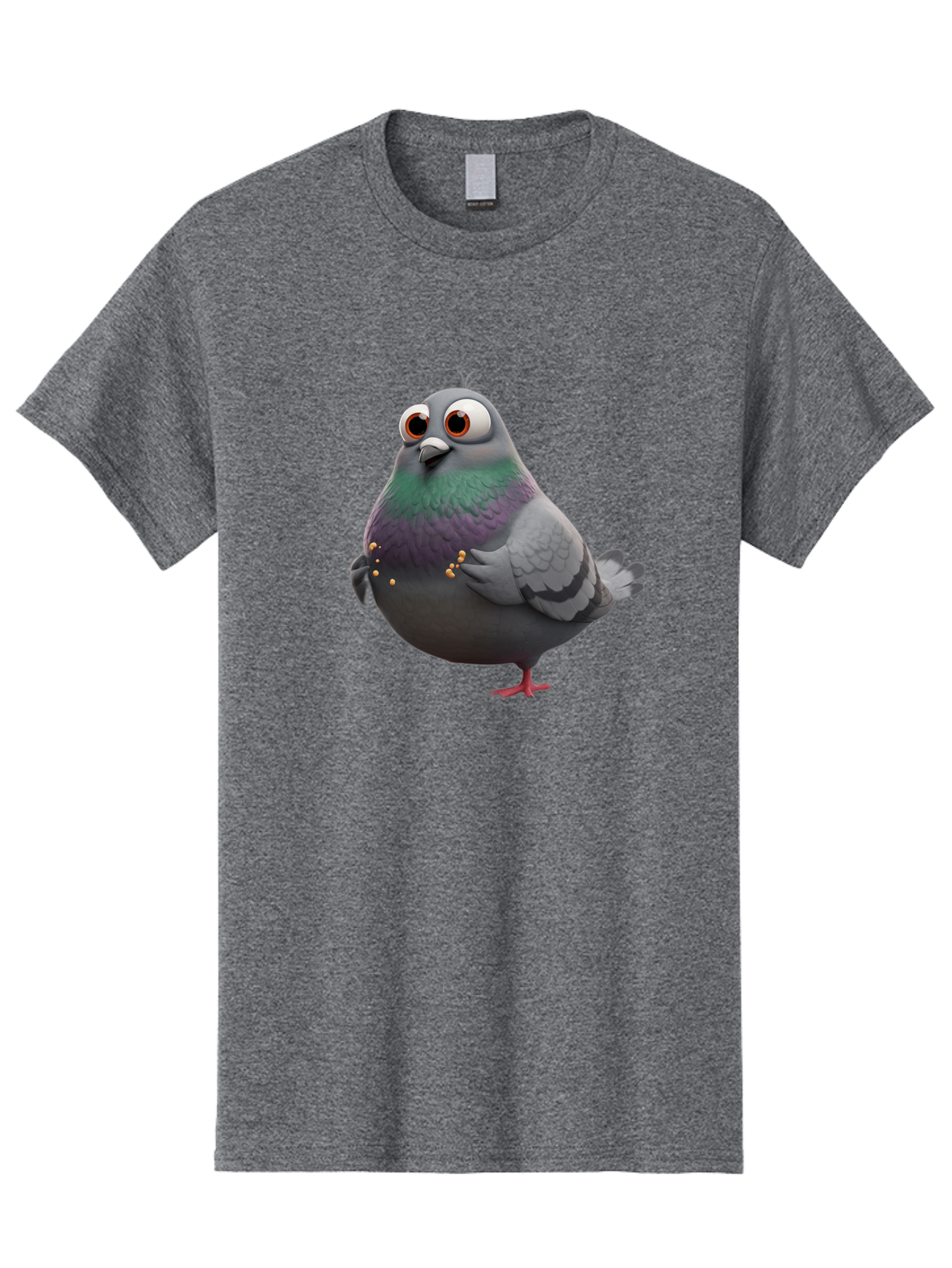 Pigeon Men'S Graphic Tee, 100% Cotton, Comfortable Casual Summer Wear, Machine Washable, Vintage Camera, Old Camera, Antique Camera, Black Camera, Classic Photography, Photography Equipment, Nostalgic Device, Film Camera, Camera Art Baj647