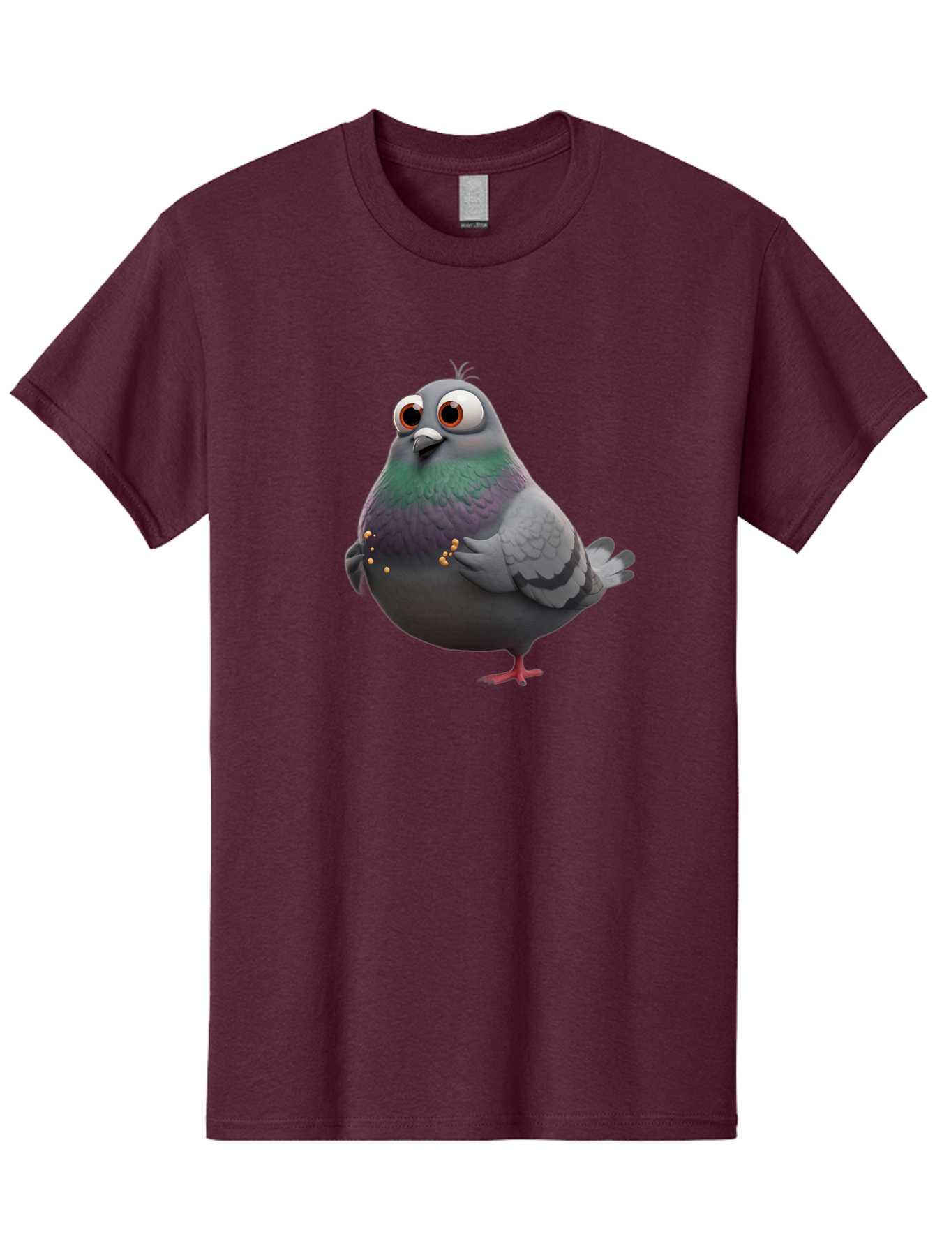 Pigeon Men'S Graphic Tee, 100% Cotton, Comfortable Casual Summer Wear, Machine Washable, Vintage Camera, Old Camera, Antique Camera, Black Camera, Classic Photography, Photography Equipment, Nostalgic Device, Film Camera, Camera Art Baj647