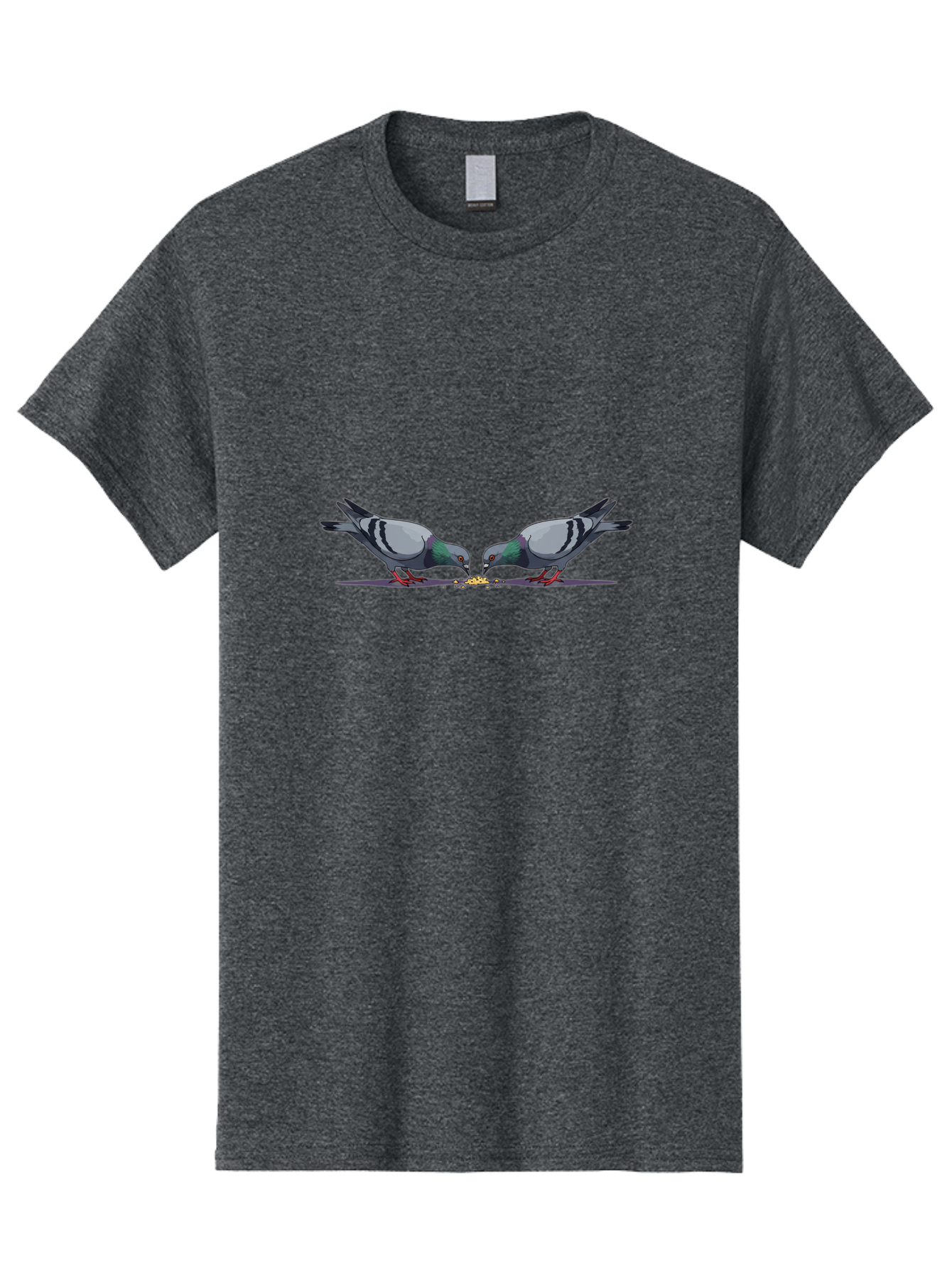 Pigeons-Eating Men'S Graphic Tee, 100% Cotton, Comfortable Casual Summer Wear, Machine Washable, Vintage Camera, Old Camera, Antique Camera, Black Camera, Classic Photography, Photography Equipment, Nostalgic Device, Film Camera, Camera Art Baj649