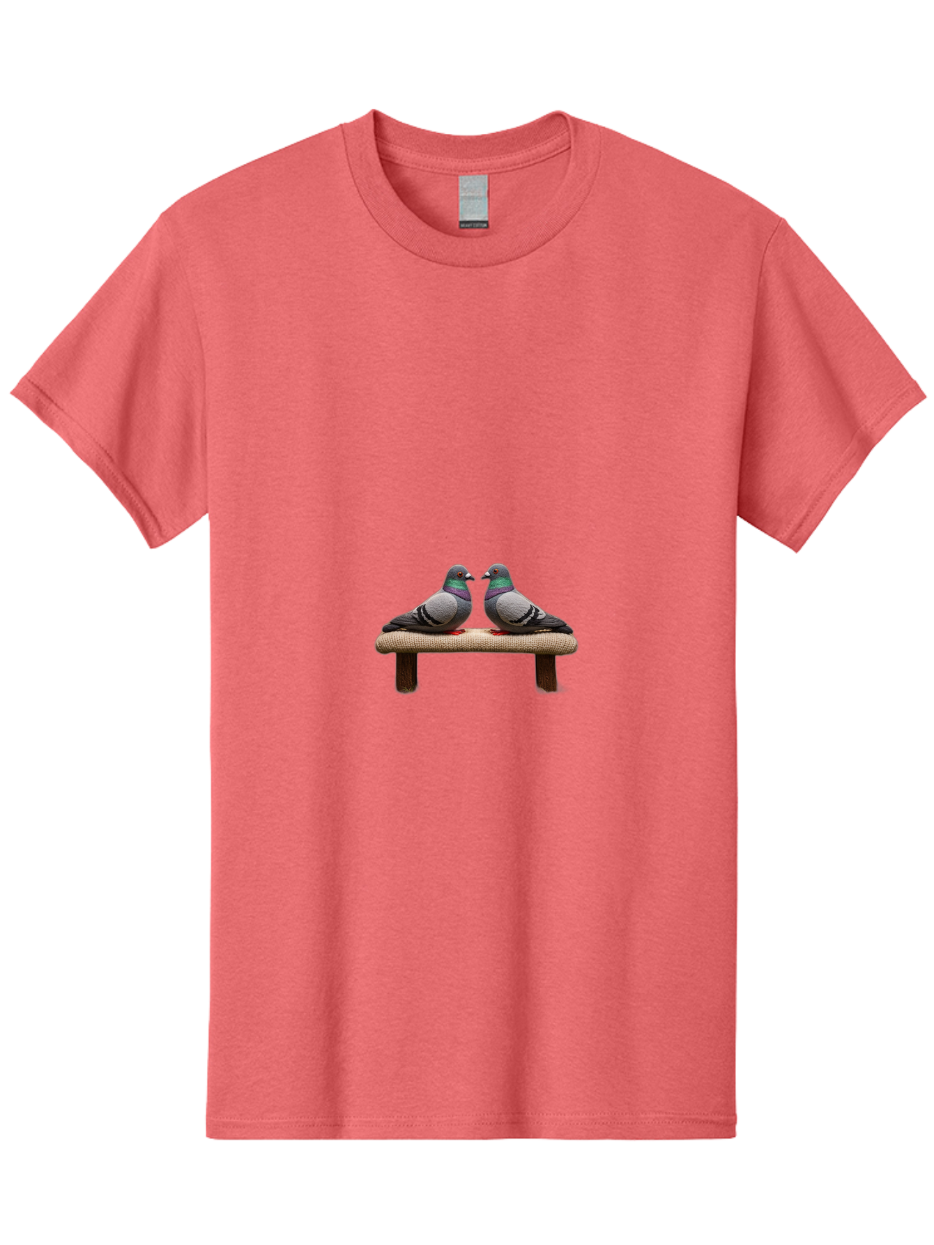 Pigeons-On-Bench Men'S Graphic Tee, 100% Cotton, Comfortable Casual Summer Wear, Machine Washable, Vintage Camera, Old Camera, Antique Camera, Black Camera, Classic Photography, Photography Equipment, Nostalgic Device, Film Camera, Camera Art Baj650