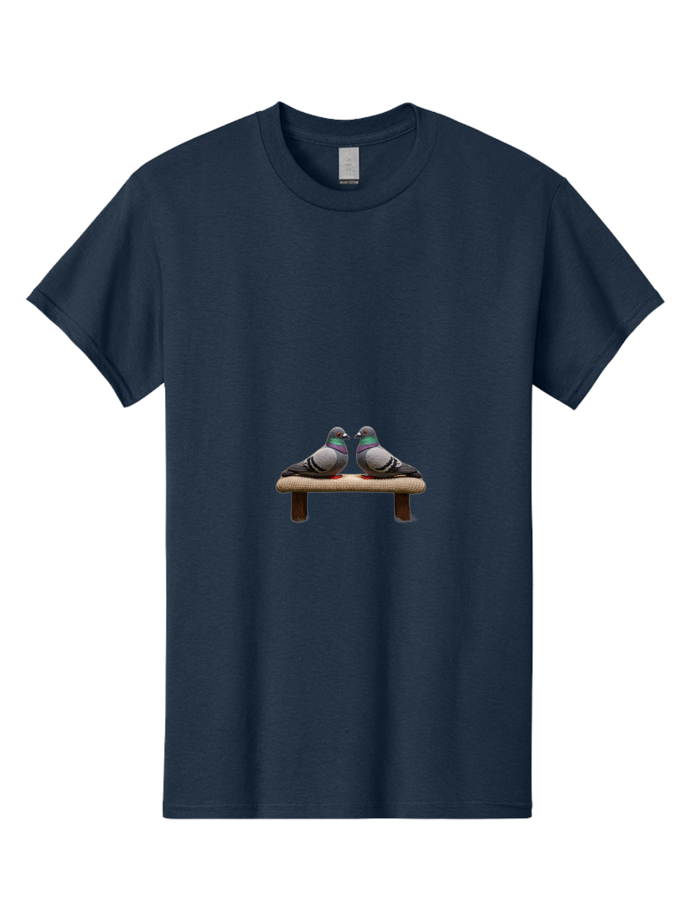 Pigeons-On-Bench Men'S Graphic Tee, 100% Cotton, Comfortable Casual Summer Wear, Machine Washable, Vintage Camera, Old Camera, Antique Camera, Black Camera, Classic Photography, Photography Equipment, Nostalgic Device, Film Camera, Camera Art Baj650