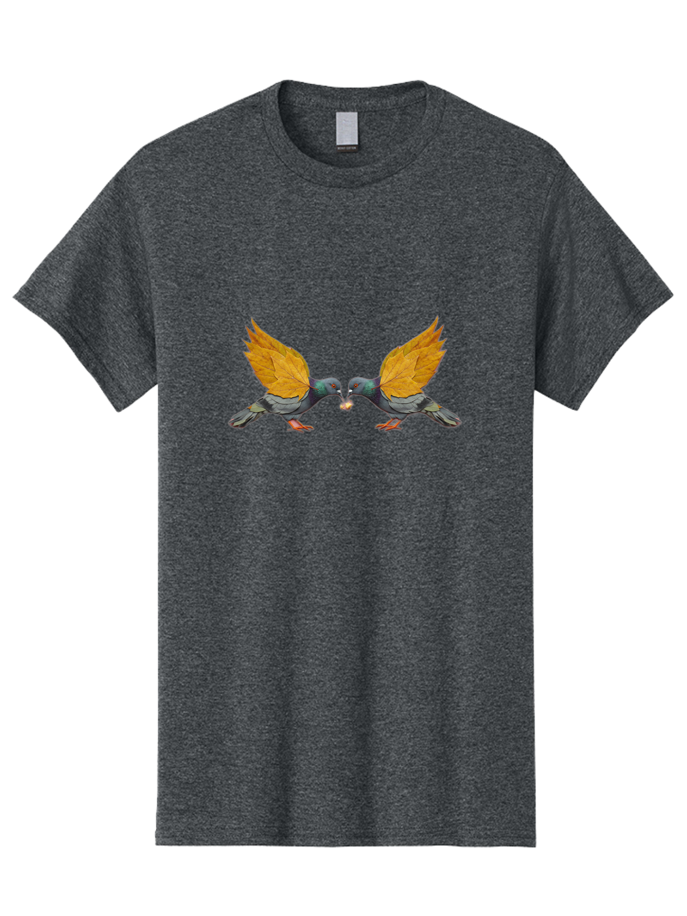 Pigeons-Sharing-Nut Men'S Graphic Tee, 100% Cotton, Comfortable Casual Summer Wear, Machine Washable, Vintage Camera, Old Camera, Antique Camera, Black Camera, Classic Photography, Photography Equipment, Nostalgic Device, Film Camera, Baj651