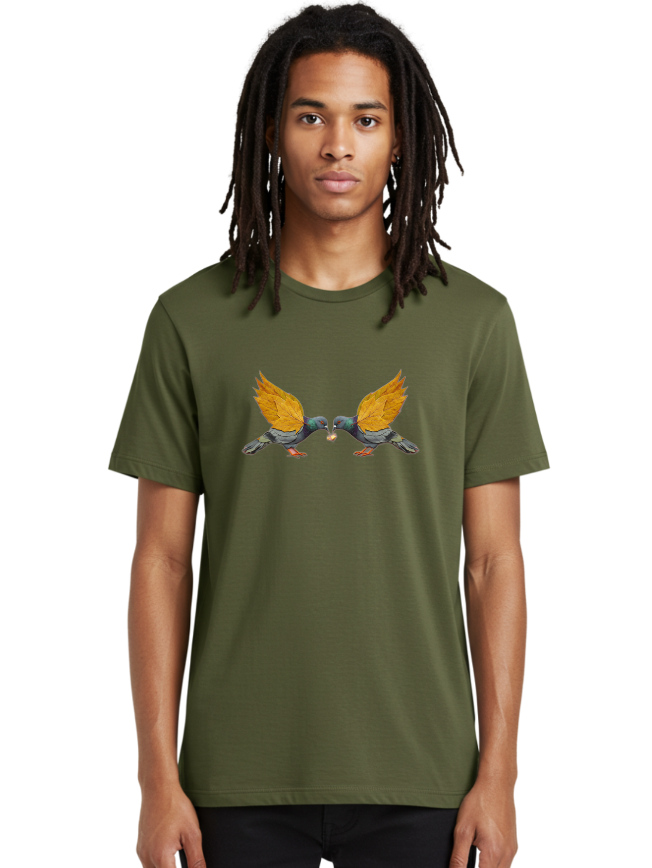 Pigeons-Sharing-Nut Men'S Graphic Tee, 100% Cotton, Comfortable Casual Summer Wear, Machine Washable, Vintage Camera, Old Camera, Antique Camera, Black Camera, Classic Photography, Photography Equipment, Nostalgic Device, Film Camera, Baj651