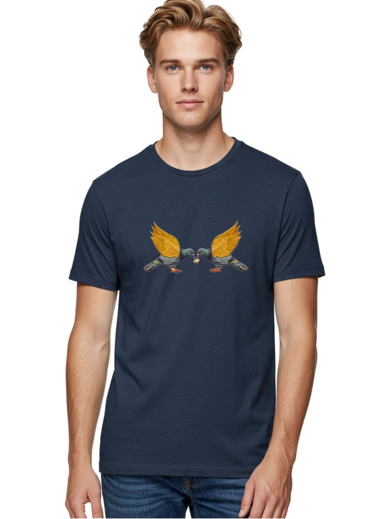 Pigeons-Sharing-Nut Men'S Graphic Tee, 100% Cotton, Comfortable Casual Summer Wear, Machine Washable, Vintage Camera, Old Camera, Antique Camera, Black Camera, Classic Photography, Photography Equipment, Nostalgic Device, Film Camera, Baj651