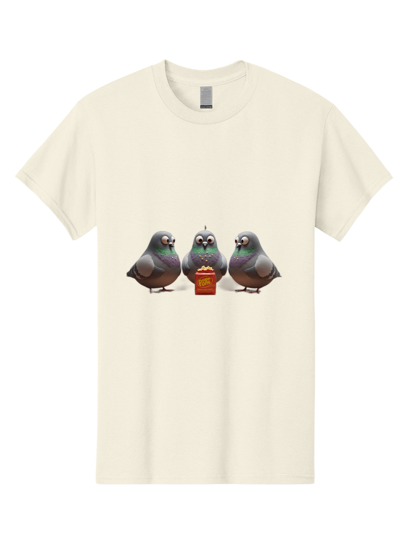 Pigeons-Sharing-Popcorn Men'S Graphic Tee, 100% Cotton, Comfortable Casual Summer Wear, Machine Washable, Vintage Camera, Old Camera, Antique Camera, Black Camera, Classic Photography, Photography Equipment, Nostalgic Device, Film Camera, Baj652