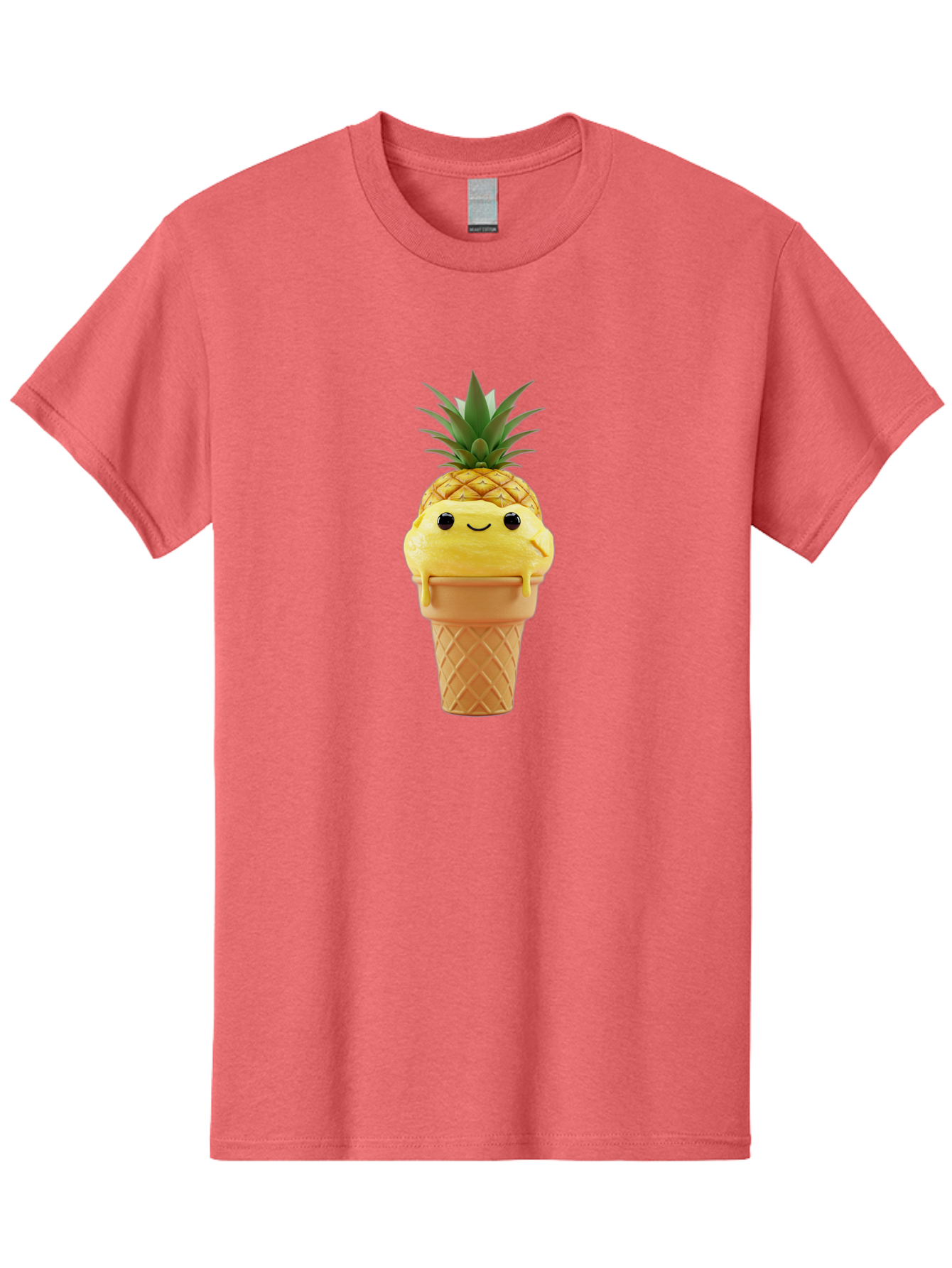 Pineapple-Ice-Cream Men'S Graphic Tee, 100% Cotton, Comfortable Casual Summer Wear, Machine Washable, Vintage Camera, Old Camera, Antique Camera, Black Camera, Classic Photography, Photography Equipment, Nostalgic Device, Film Camera, Baj655