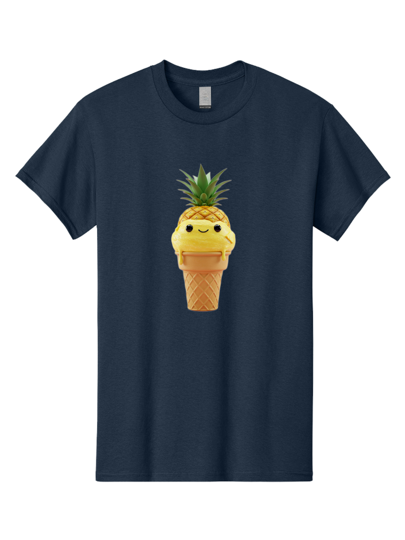 Pineapple-Ice-Cream Men'S Graphic Tee, 100% Cotton, Comfortable Casual Summer Wear, Machine Washable, Vintage Camera, Old Camera, Antique Camera, Black Camera, Classic Photography, Photography Equipment, Nostalgic Device, Film Camera, Baj655