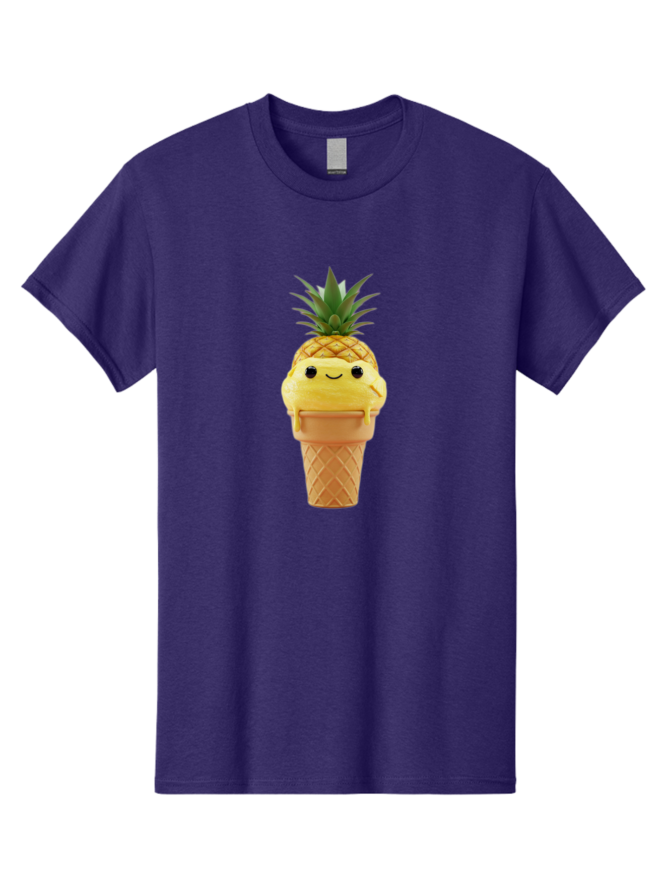 Pineapple-Ice-Cream Men'S Graphic Tee, 100% Cotton, Comfortable Casual Summer Wear, Machine Washable, Vintage Camera, Old Camera, Antique Camera, Black Camera, Classic Photography, Photography Equipment, Nostalgic Device, Film Camera, Baj655