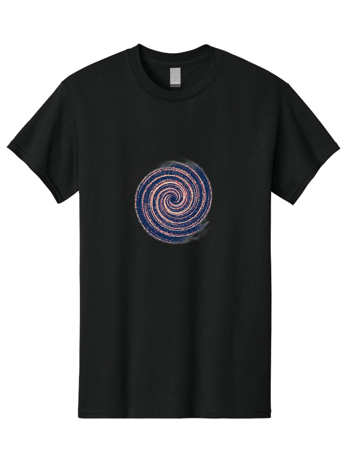Pink-And-Black-Spiral Men'S Graphic Tee, 100% Cotton, Comfortable Casual Summer Wear, Machine Washable, Vintage Camera, Old Camera, Antique Camera, Black Camera, Classic Photography, Photography Equipment, Nostalgic Device, Film Camera, Baj656