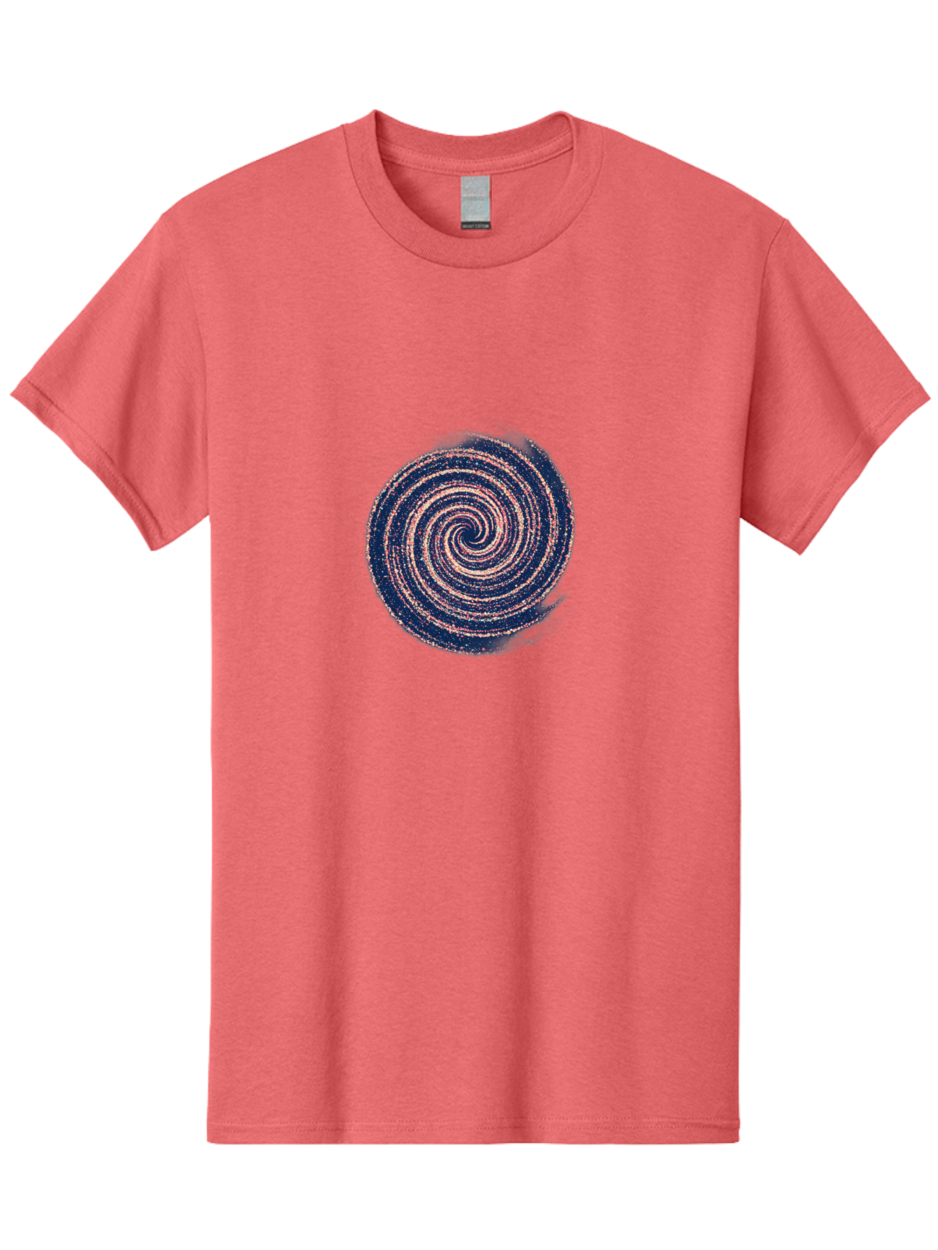 Pink-And-Black-Spiral Men'S Graphic Tee, 100% Cotton, Comfortable Casual Summer Wear, Machine Washable, Vintage Camera, Old Camera, Antique Camera, Black Camera, Classic Photography, Photography Equipment, Nostalgic Device, Film Camera, Baj656