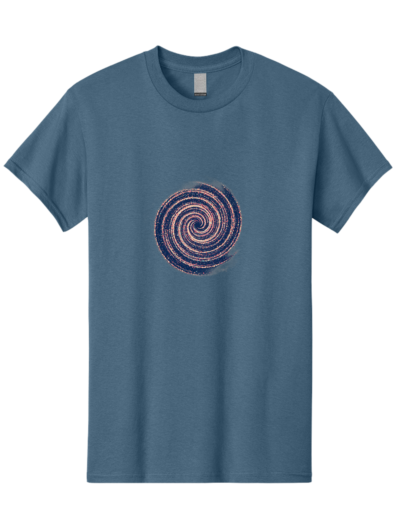Pink-And-Black-Spiral Men'S Graphic Tee, 100% Cotton, Comfortable Casual Summer Wear, Machine Washable, Vintage Camera, Old Camera, Antique Camera, Black Camera, Classic Photography, Photography Equipment, Nostalgic Device, Film Camera, Baj656
