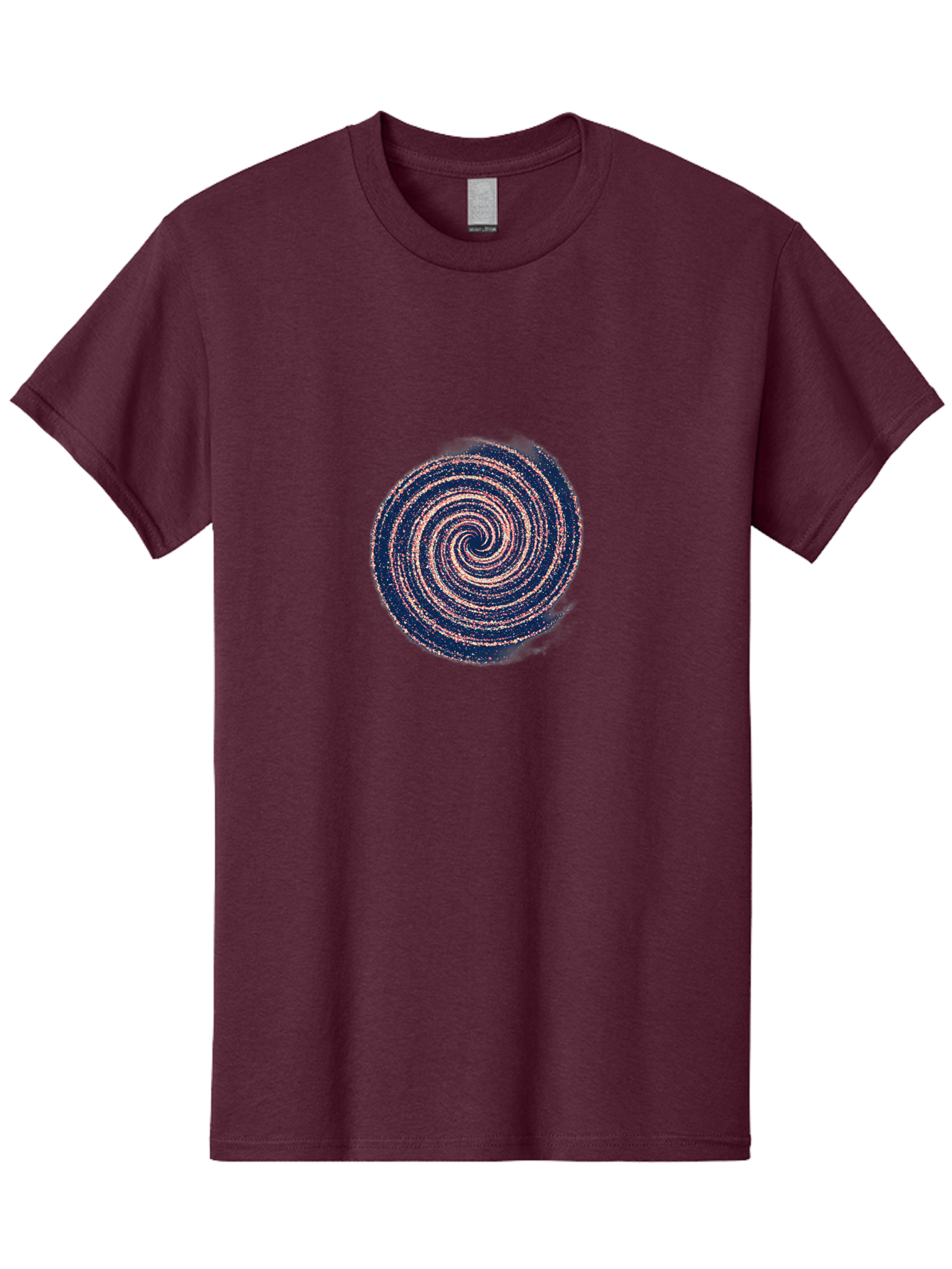 Pink-And-Black-Spiral Men'S Graphic Tee, 100% Cotton, Comfortable Casual Summer Wear, Machine Washable, Vintage Camera, Old Camera, Antique Camera, Black Camera, Classic Photography, Photography Equipment, Nostalgic Device, Film Camera, Baj656