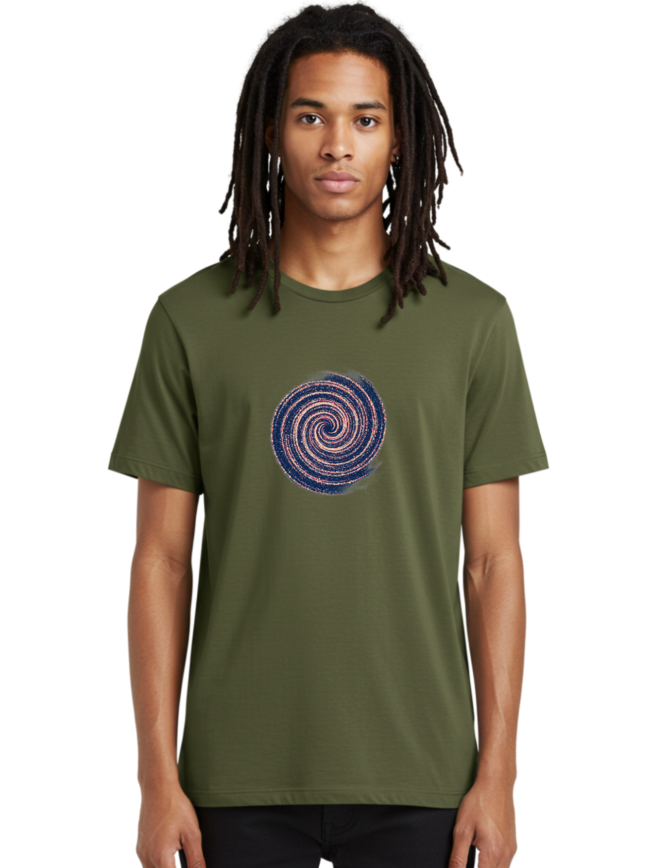 Pink-And-Black-Spiral Men'S Graphic Tee, 100% Cotton, Comfortable Casual Summer Wear, Machine Washable, Vintage Camera, Old Camera, Antique Camera, Black Camera, Classic Photography, Photography Equipment, Nostalgic Device, Film Camera, Baj656