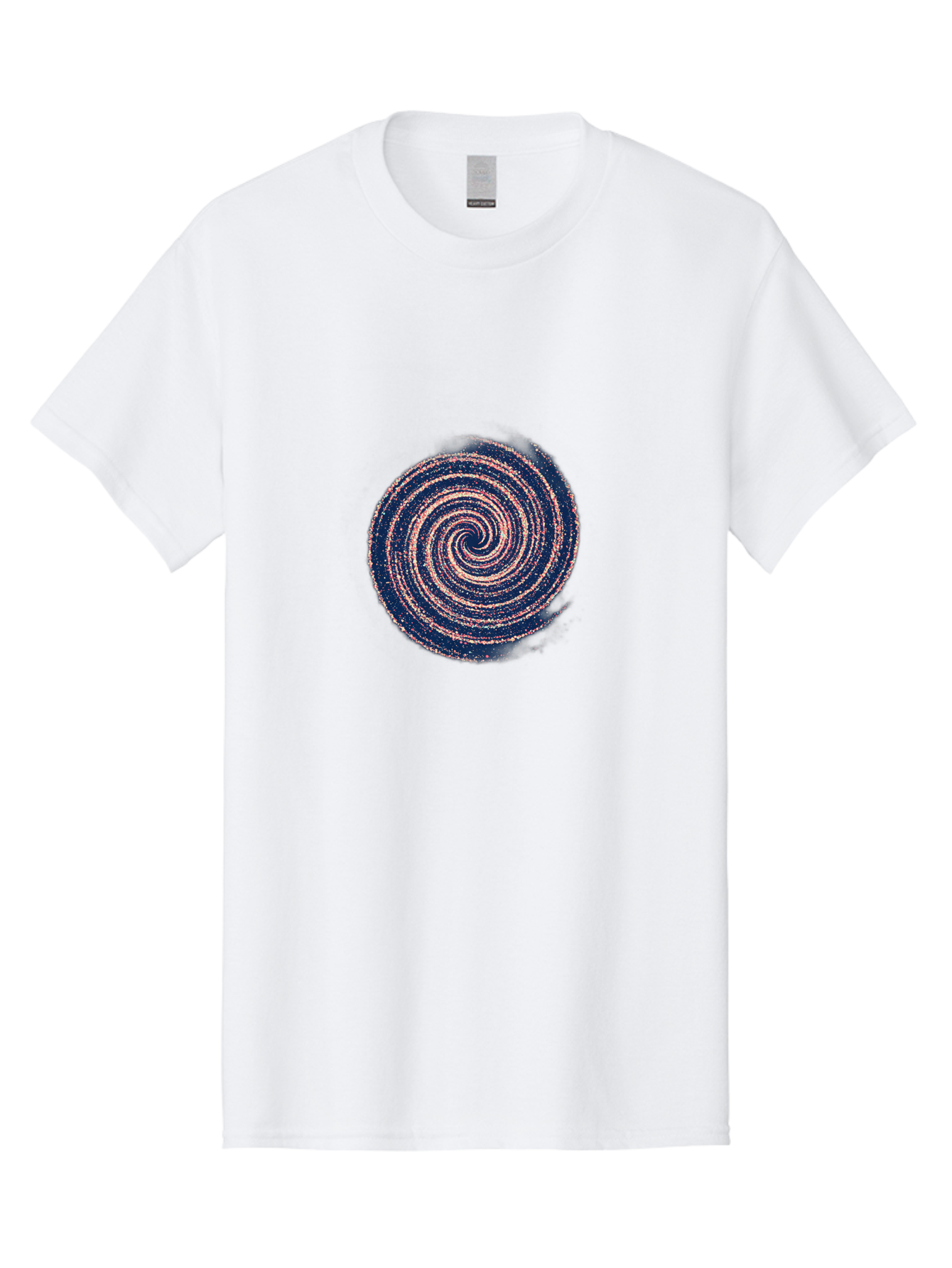 Pink-And-Black-Spiral Men'S Graphic Tee, 100% Cotton, Comfortable Casual Summer Wear, Machine Washable, Vintage Camera, Old Camera, Antique Camera, Black Camera, Classic Photography, Photography Equipment, Nostalgic Device, Film Camera, Baj656