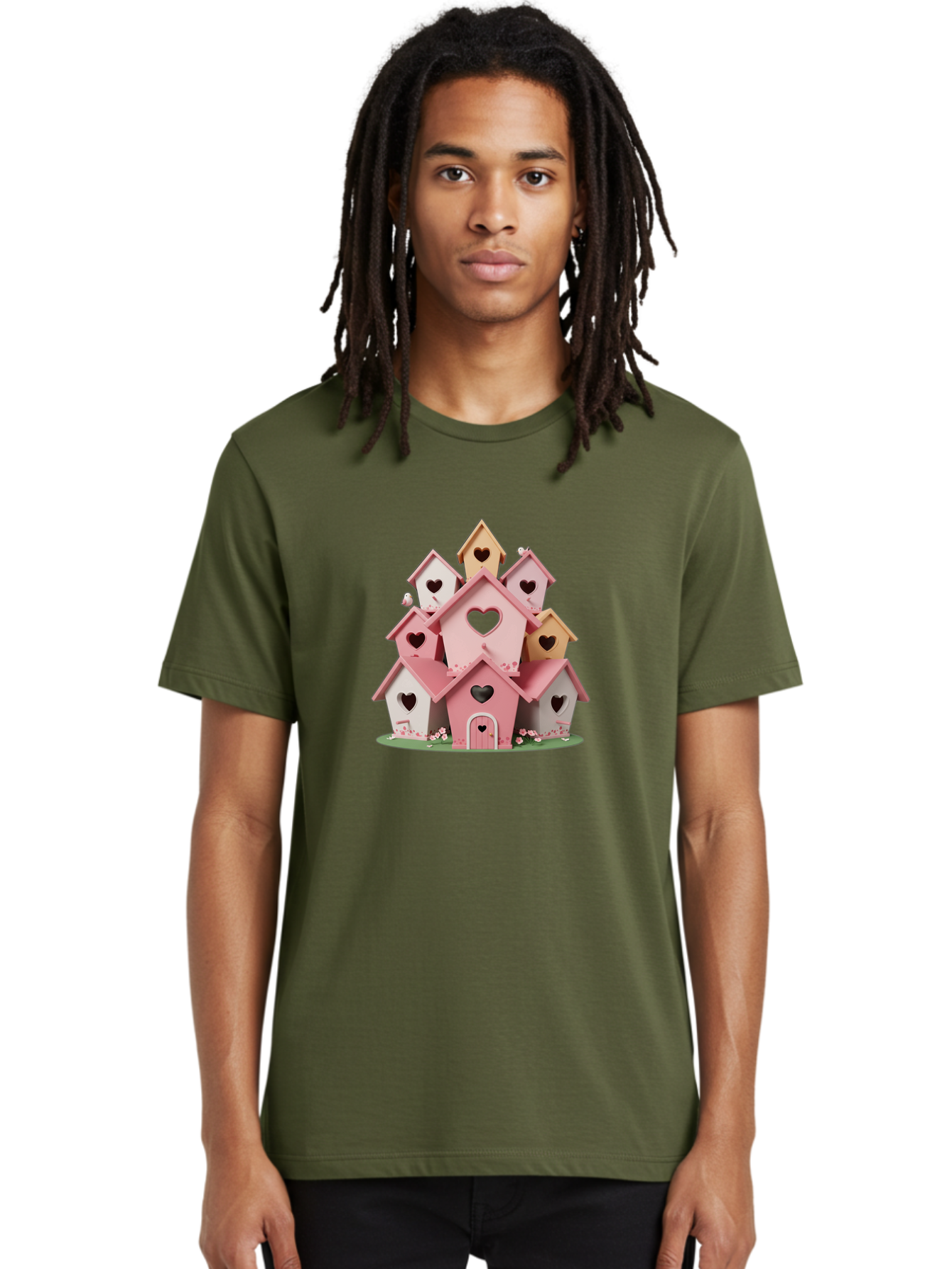 Pink-Birdhouses Men'S Graphic Tee, 100% Cotton, Comfortable Casual Summer Wear, Machine Washable, Vintage Camera, Old Camera, Antique Camera, Black Camera, Classic Photography, Photography Equipment, Nostalgic Device, Film Camera, Camera Art Baj657