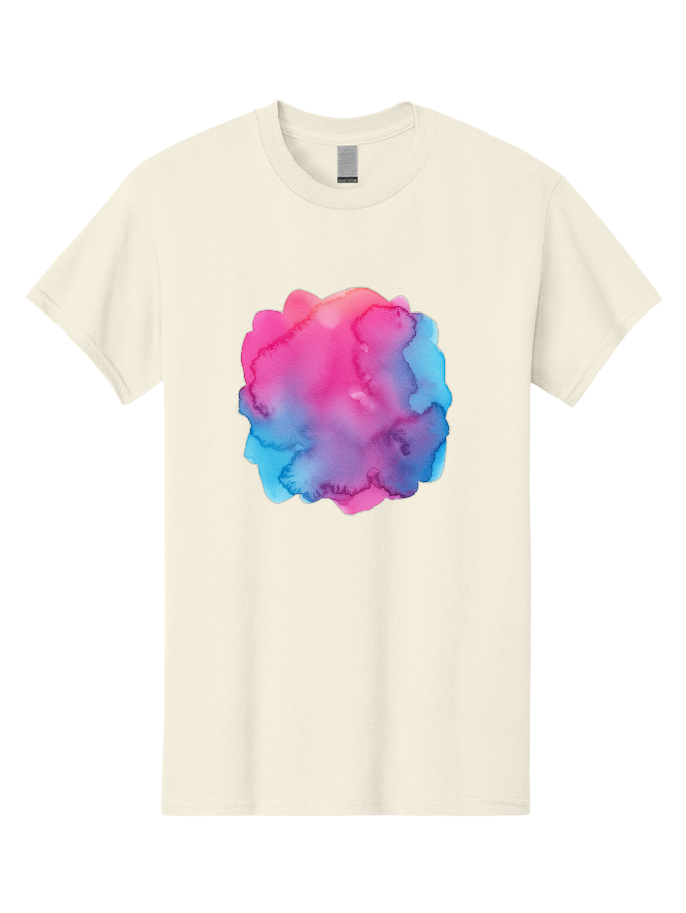 Pink-Blue-Watercolor-Splash Men'S Graphic Tee, 100% Cotton, Comfortable Casual Summer Wear, Machine Washable, Vintage Camera, Old Camera, Antique Camera, Black Camera, Classic Photography, Photography Equipment, Nostalgic Device, Film Camera, Baj658