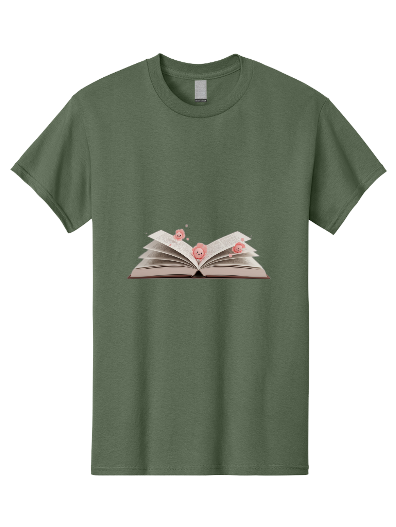 Pink-Characters-Flying-Out-Of-Book Men'S Graphic Tee, 100% Cotton, Comfortable Casual Summer Wear, Machine Washable, Vintage Camera, Old Camera, Antique Camera, Black Camera, Classic Photography, Photography Equipment, Nostalgic Device, Baj660