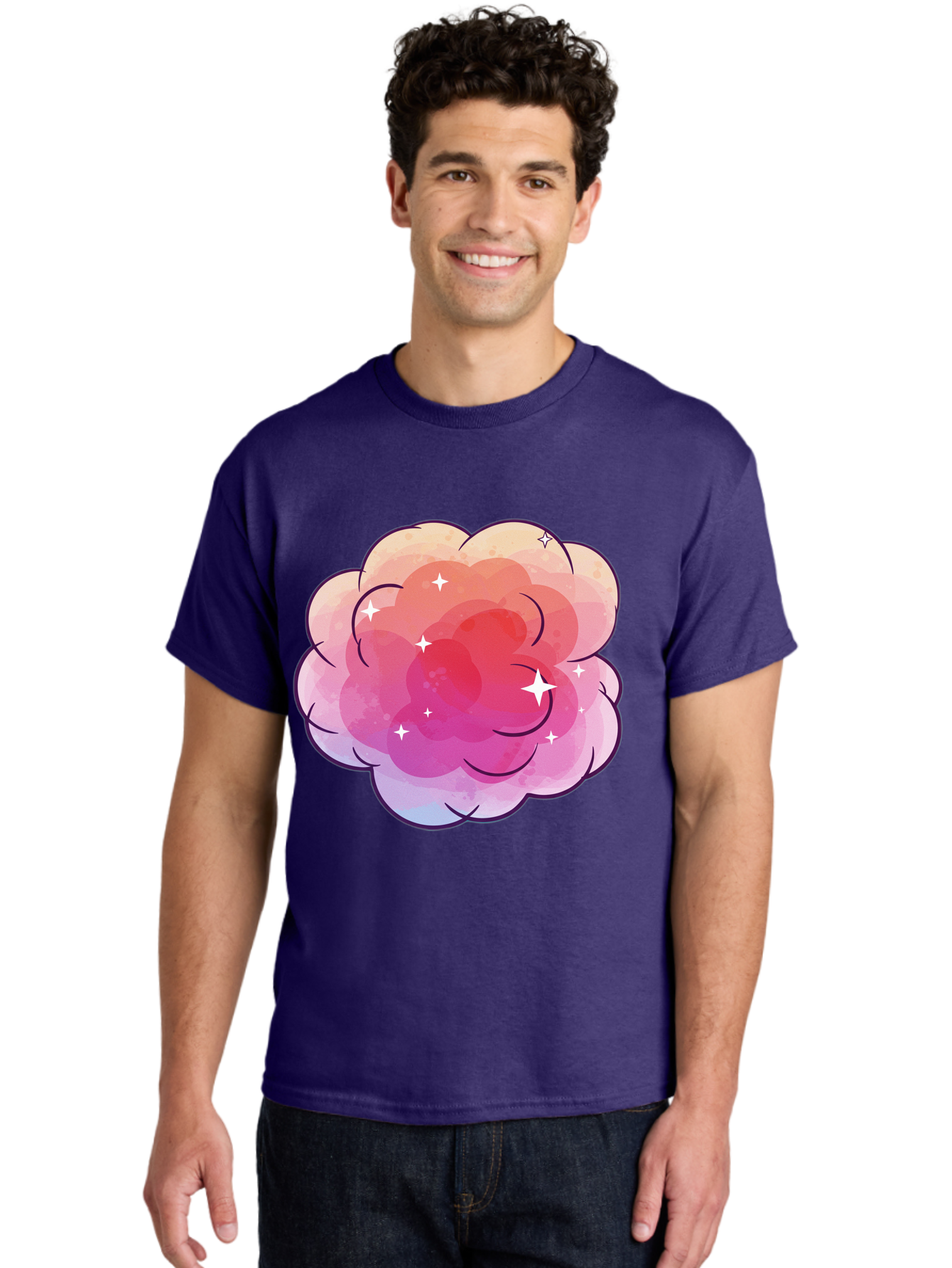 Pink-Cloud Men'S Graphic Tee, 100% Cotton, Comfortable Casual Summer Wear, Machine Washable, Vintage Camera, Old Camera, Antique Camera, Black Camera, Classic Photography, Photography Equipment, Nostalgic Device, Film Camera, Camera Art Baj662