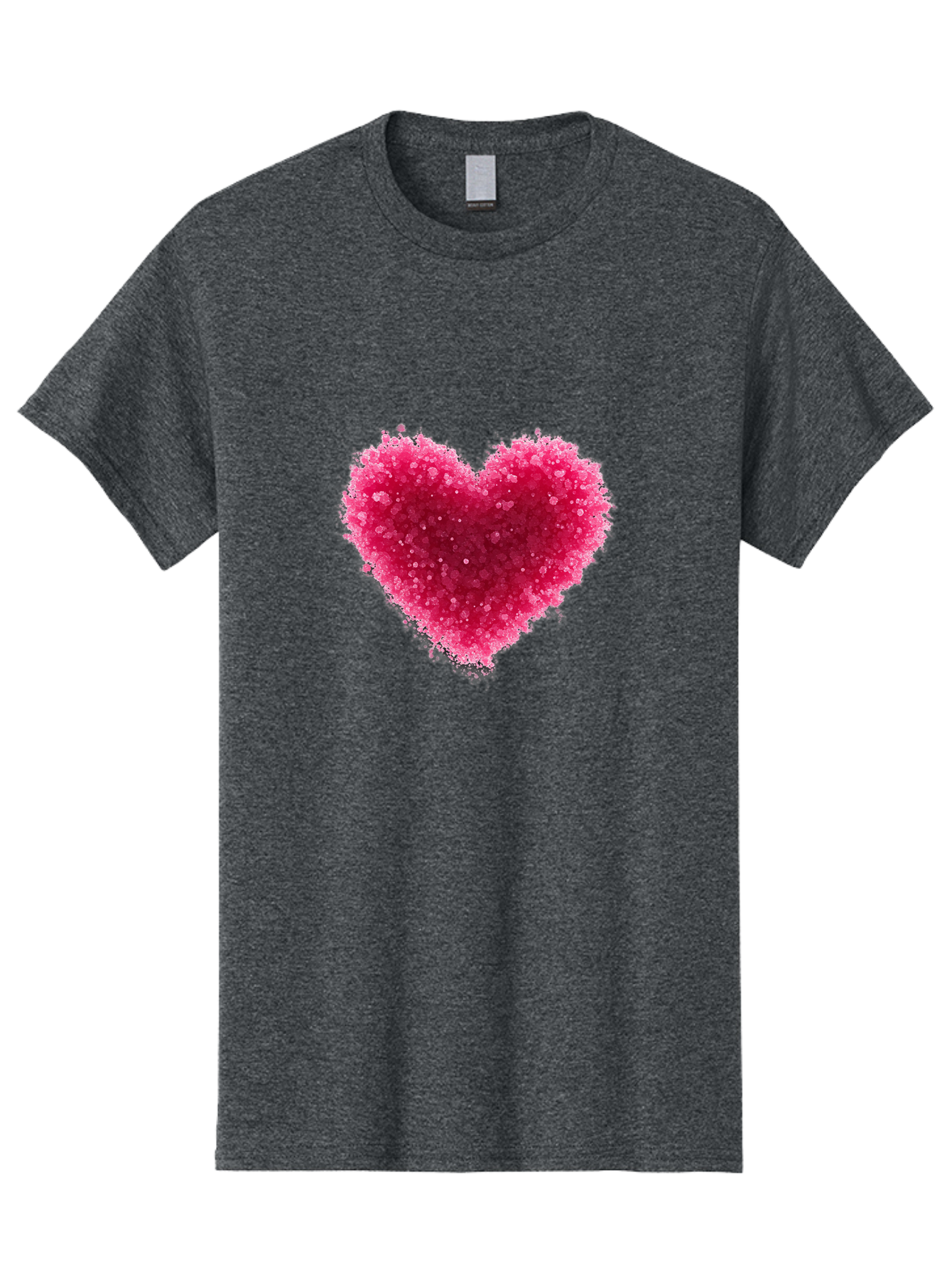 Pink-Heart-1 Men'S Graphic Tee, 100% Cotton, Comfortable Casual Summer Wear, Machine Washable, Vintage Camera, Old Camera, Antique Camera, Black Camera, Classic Photography, Photography Equipment, Nostalgic Device, Film Camera, Camera Art Baj672