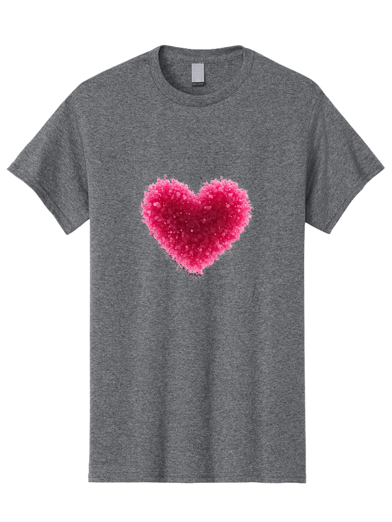 Pink-Heart-1 Men'S Graphic Tee, 100% Cotton, Comfortable Casual Summer Wear, Machine Washable, Vintage Camera, Old Camera, Antique Camera, Black Camera, Classic Photography, Photography Equipment, Nostalgic Device, Film Camera, Camera Art Baj672
