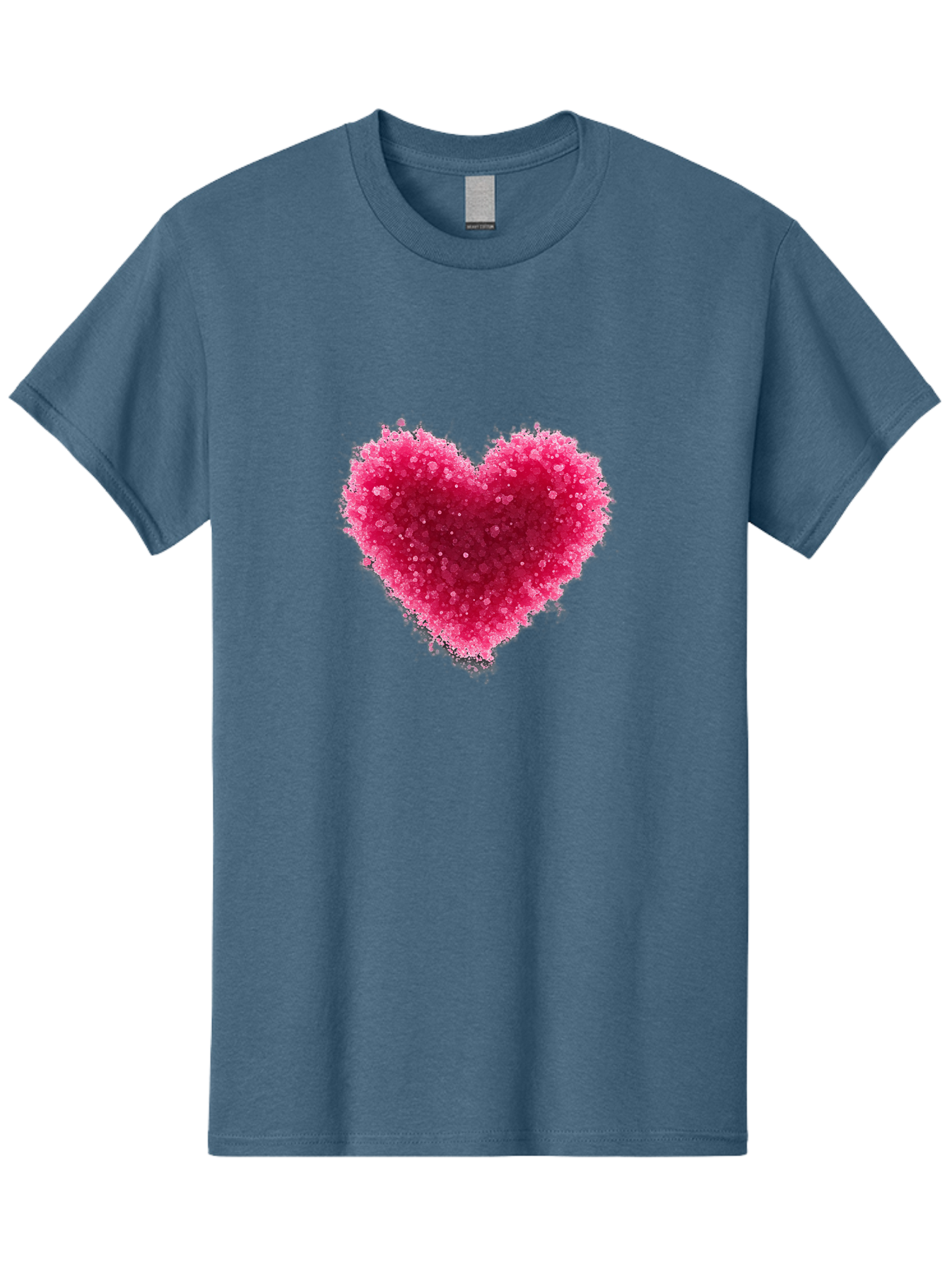 Pink-Heart-1 Men'S Graphic Tee, 100% Cotton, Comfortable Casual Summer Wear, Machine Washable, Vintage Camera, Old Camera, Antique Camera, Black Camera, Classic Photography, Photography Equipment, Nostalgic Device, Film Camera, Camera Art Baj672
