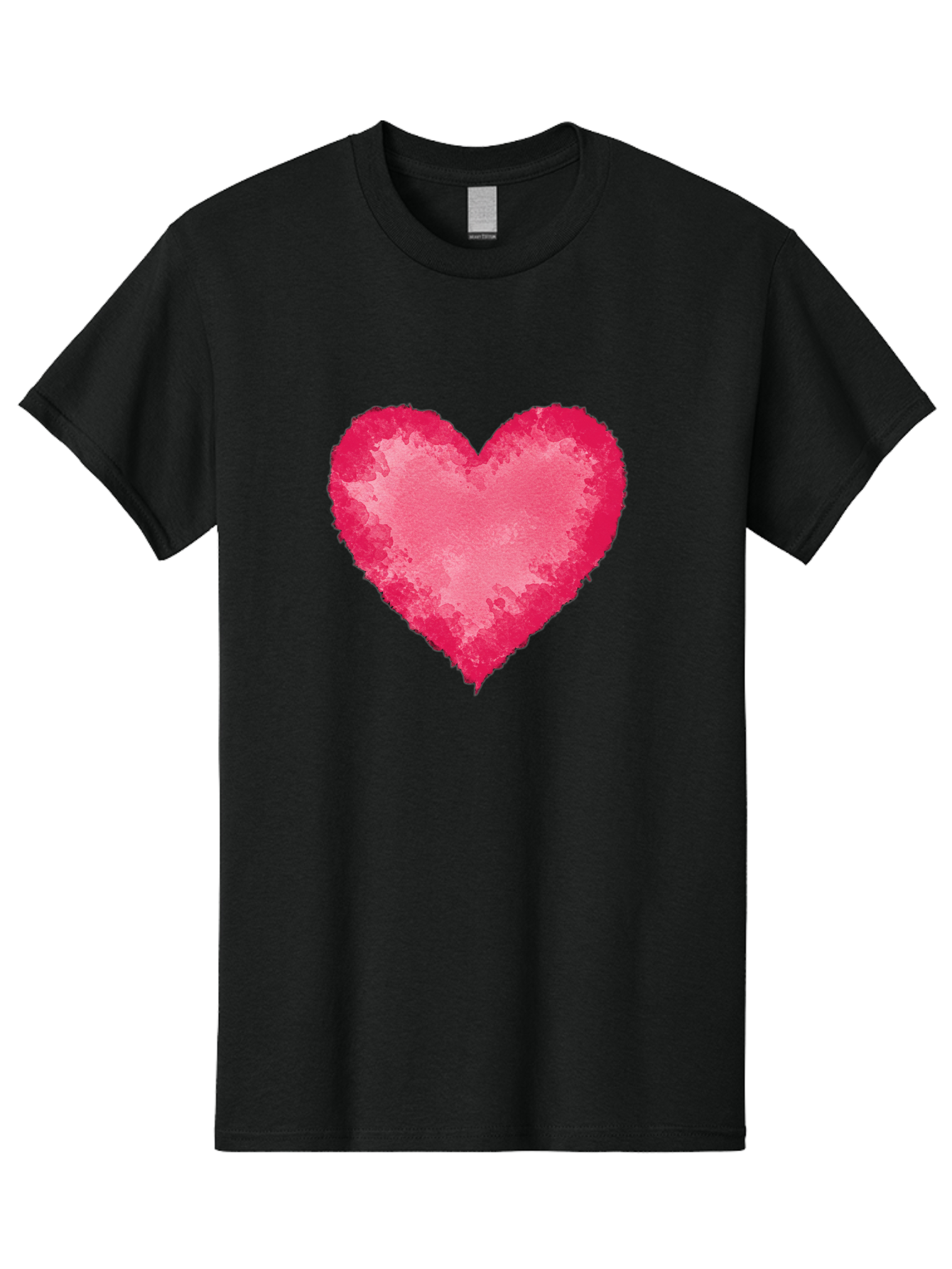 Pink-Heart-2 Men'S Graphic Tee, 100% Cotton, Comfortable Casual Summer Wear, Machine Washable, Vintage Camera, Old Camera, Antique Camera, Black Camera, Classic Photography, Photography Equipment, Nostalgic Device, Film Camera, Camera Art Baj673