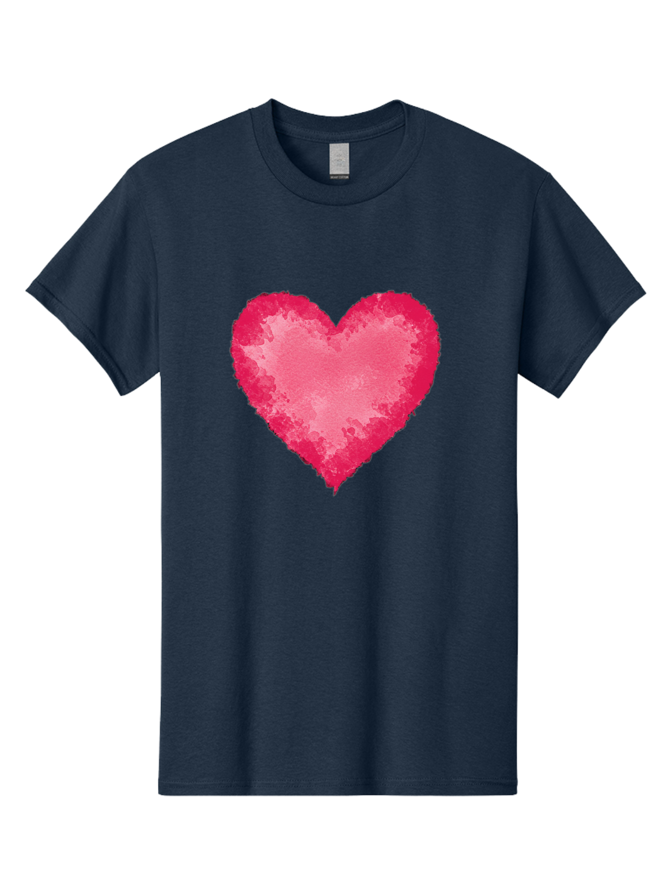 Pink-Heart-2 Men'S Graphic Tee, 100% Cotton, Comfortable Casual Summer Wear, Machine Washable, Vintage Camera, Old Camera, Antique Camera, Black Camera, Classic Photography, Photography Equipment, Nostalgic Device, Film Camera, Camera Art Baj673