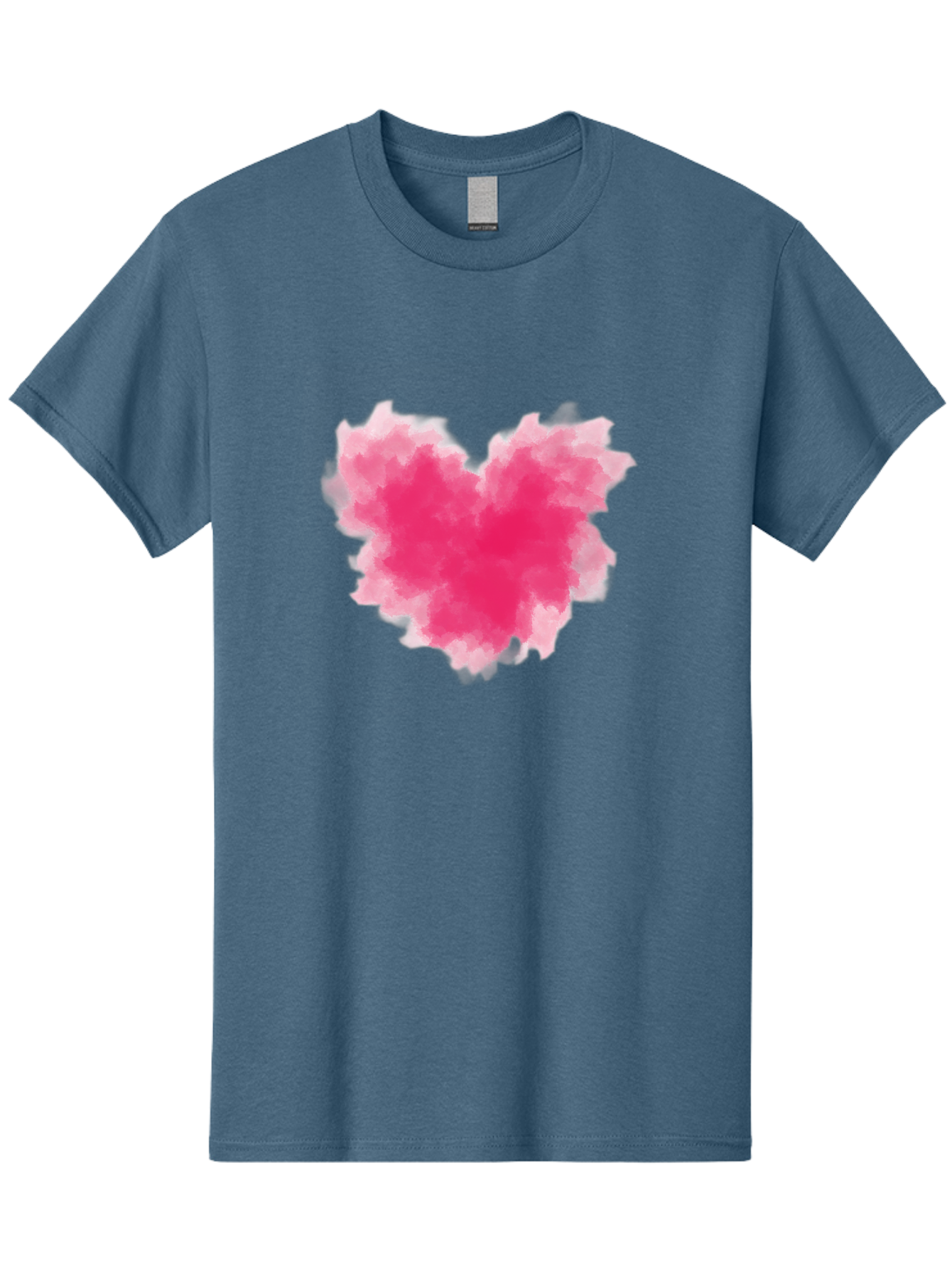 Pink-Heart-3 Men'S Graphic Tee, 100% Cotton, Comfortable Casual Summer Wear, Machine Washable, Vintage Camera, Old Camera, Antique Camera, Black Camera, Classic Photography, Photography Equipment, Nostalgic Device, Film Camera, Camera Art Baj674