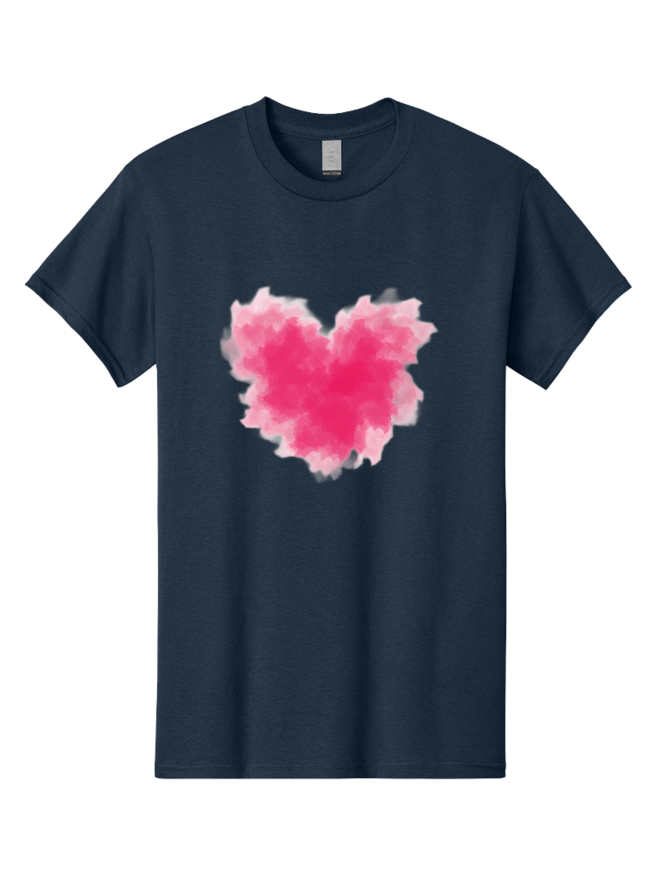 Pink-Heart-3 Men'S Graphic Tee, 100% Cotton, Comfortable Casual Summer Wear, Machine Washable, Vintage Camera, Old Camera, Antique Camera, Black Camera, Classic Photography, Photography Equipment, Nostalgic Device, Film Camera, Camera Art Baj674