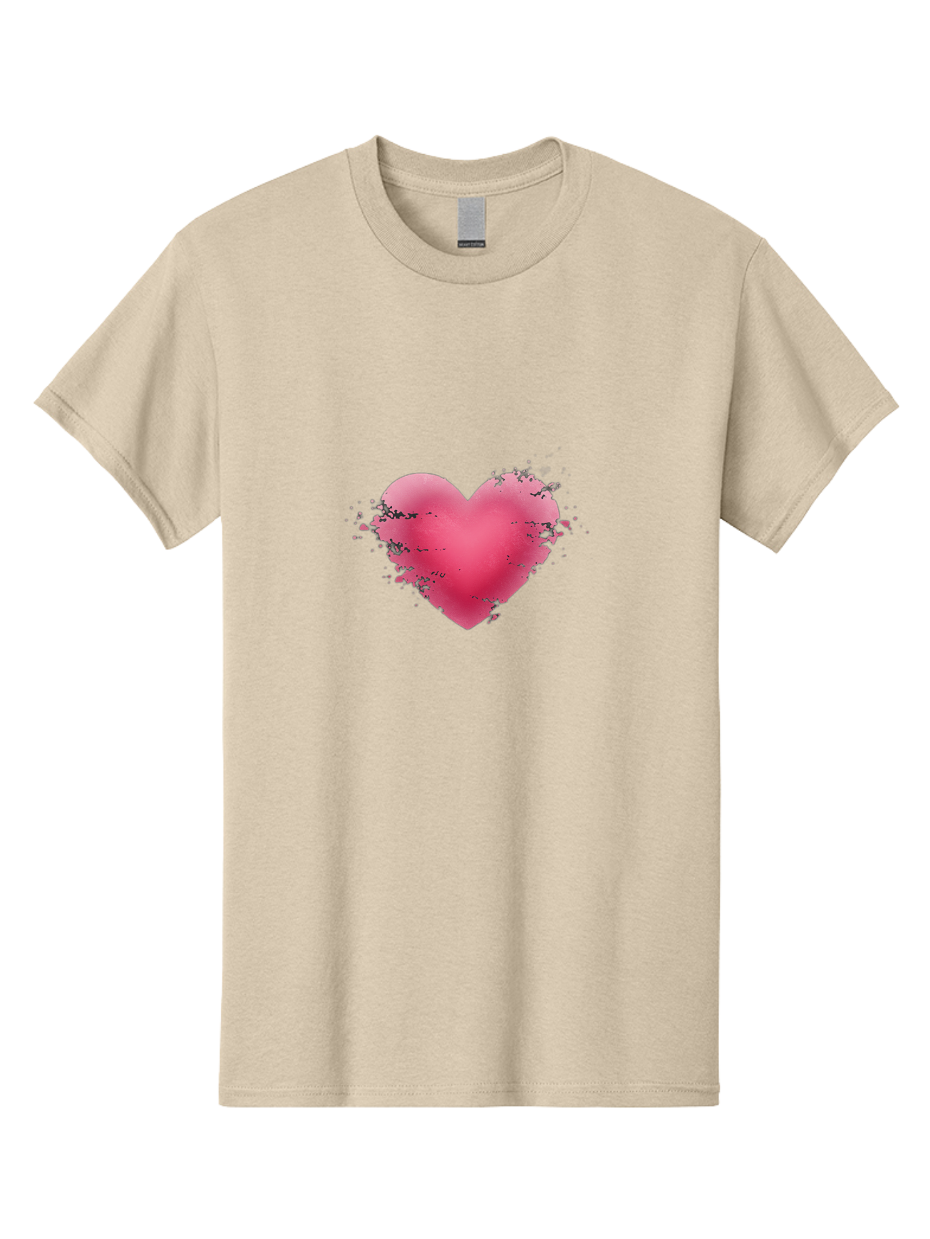 Pink-Heart-4 Men'S Graphic Tee, 100% Cotton, Comfortable Casual Summer Wear, Machine Washable, Vintage Camera, Old Camera, Antique Camera, Black Camera, Classic Photography, Photography Equipment, Nostalgic Device, Film Camera, Camera Art Baj675