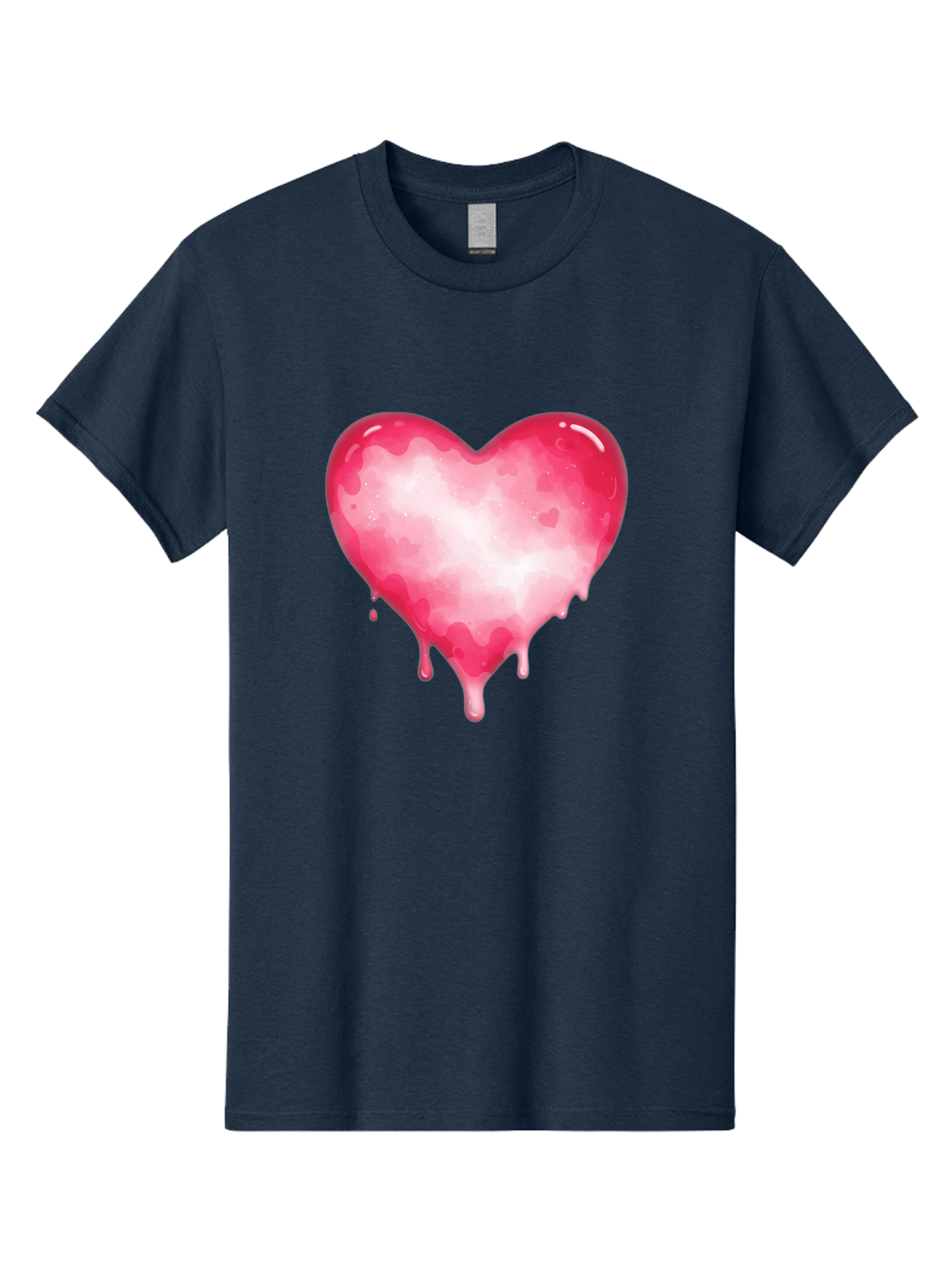 Pink-Heart-6 Men'S Graphic Tee, 100% Cotton, Comfortable Casual Summer Wear, Machine Washable, Vintage Camera, Old Camera, Antique Camera, Black Camera, Classic Photography, Photography Equipment, Nostalgic Device, Film Camera, Camera Art Baj677