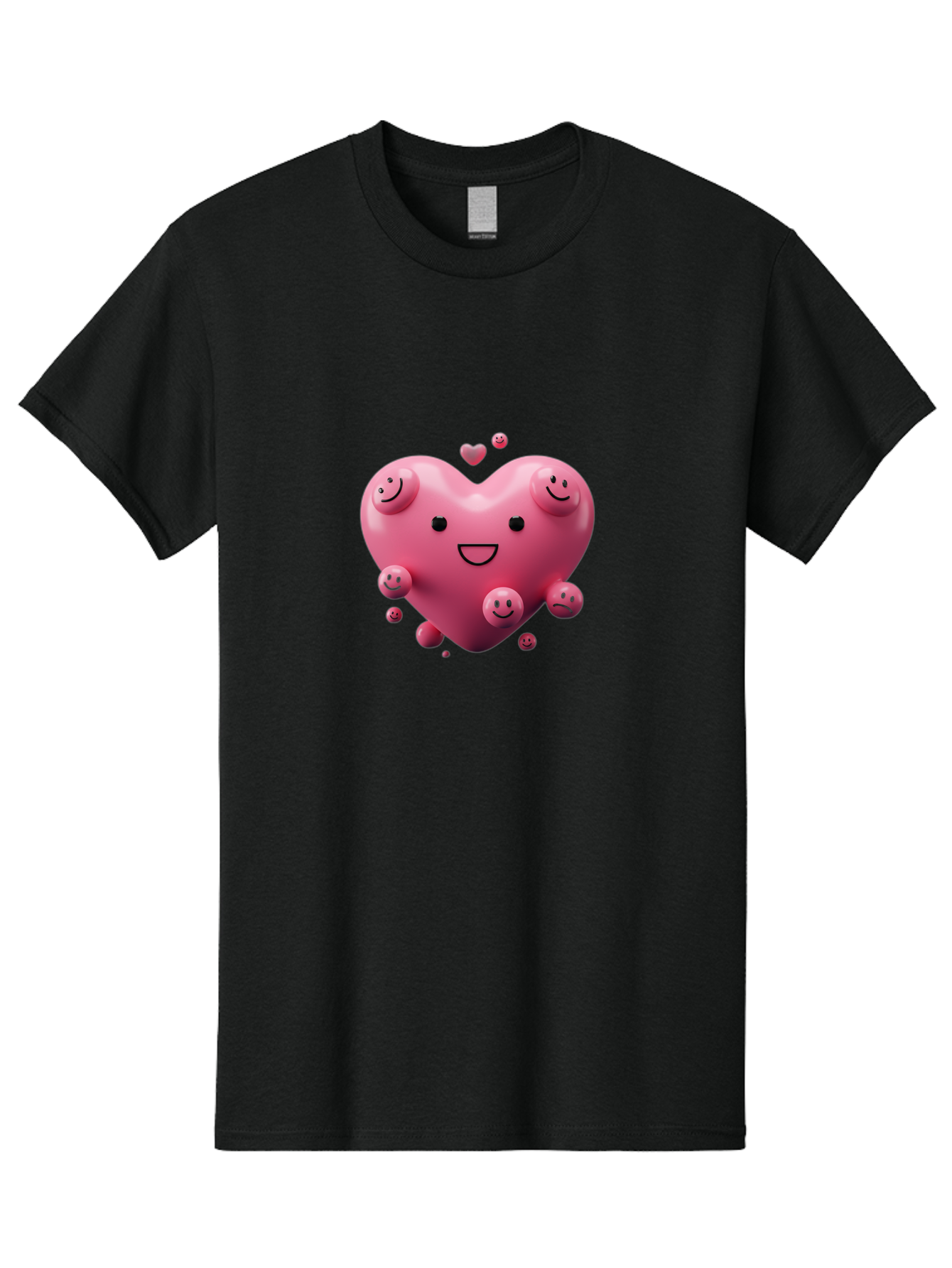 Pink-Heart-7 Men'S Graphic Tee, 100% Cotton, Comfortable Casual Summer Wear, Machine Washable, Vintage Camera, Old Camera, Antique Camera, Black Camera, Classic Photography, Photography Equipment, Nostalgic Device, Film Camera, Camera Art Baj678
