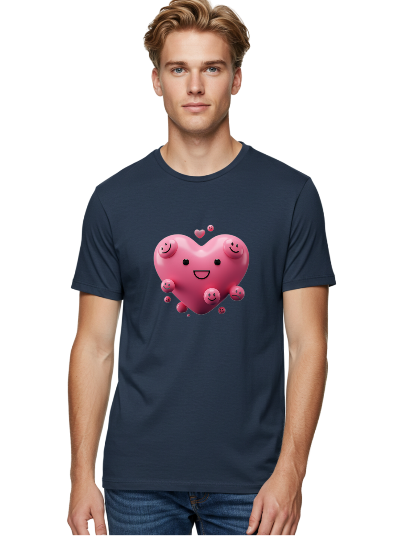 Pink-Heart-7 Men'S Graphic Tee, 100% Cotton, Comfortable Casual Summer Wear, Machine Washable, Vintage Camera, Old Camera, Antique Camera, Black Camera, Classic Photography, Photography Equipment, Nostalgic Device, Film Camera, Camera Art Baj678