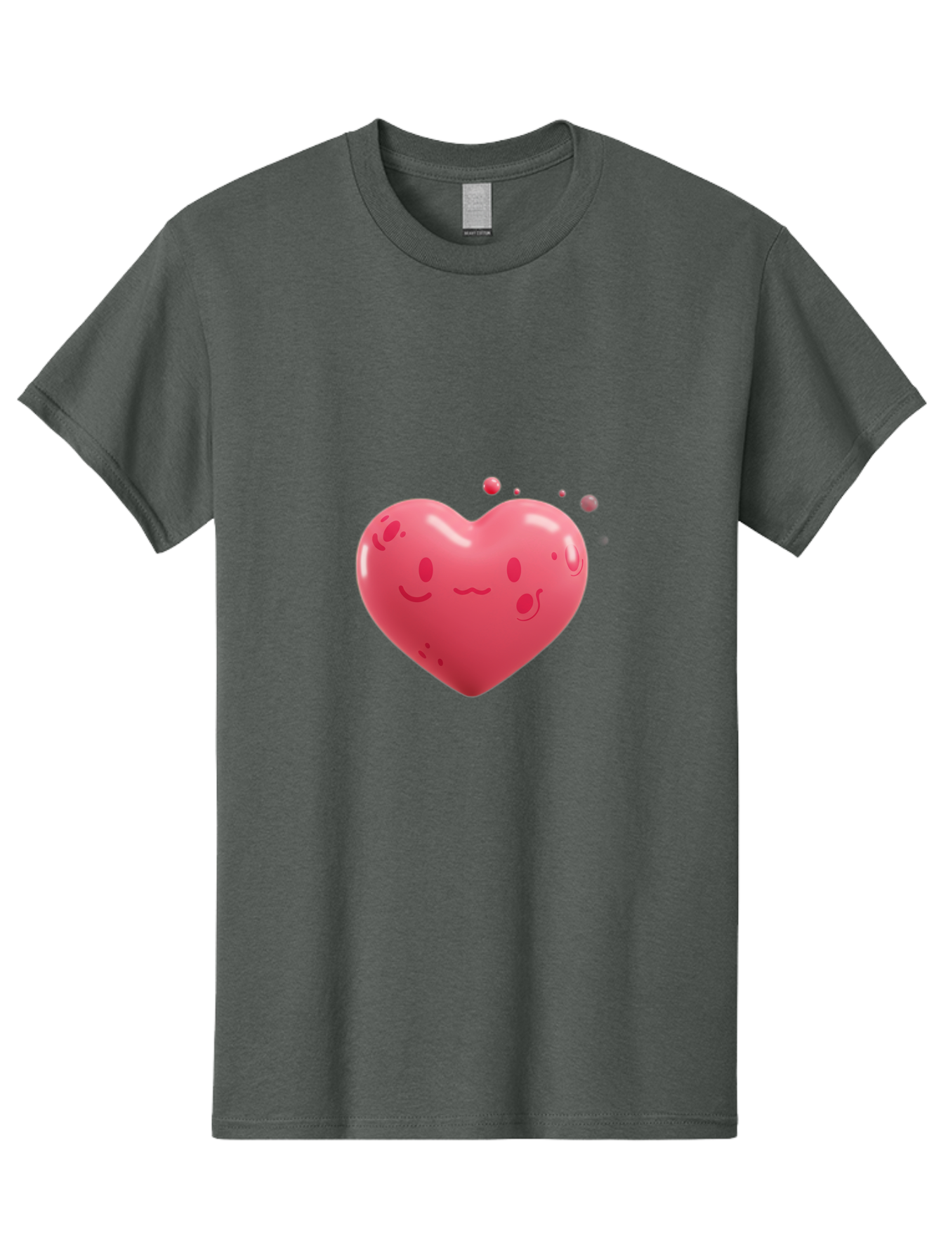 Pink-Heart-Emoji Men'S Graphic Tee, 100% Cotton, Comfortable Casual Summer Wear, Machine Washable, Vintage Camera, Old Camera, Antique Camera, Black Camera, Classic Photography, Photography Equipment, Nostalgic Device, Film Camera, Camera Art Baj681