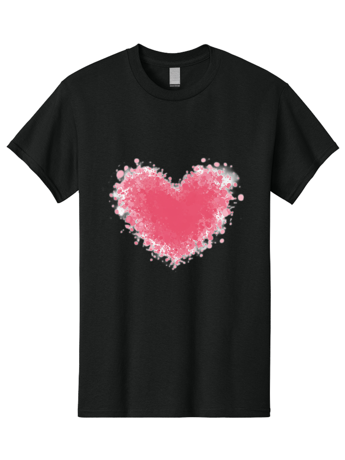 Pink-Heart Men'S Graphic Tee, 100% Cotton, Comfortable Casual Summer Wear, Machine Washable, Vintage Camera, Old Camera, Antique Camera, Black Camera, Classic Photography, Photography Equipment, Nostalgic Device, Film Camera, Camera Art Baj685