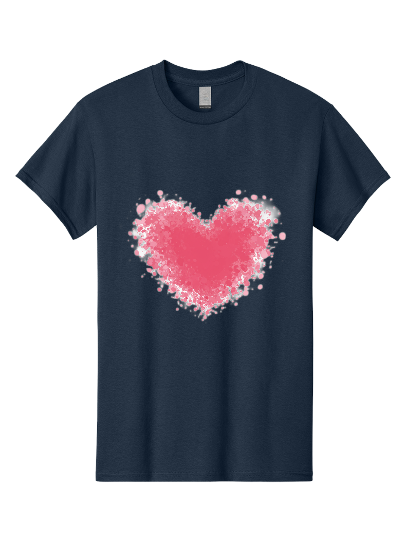 Pink-Heart Men'S Graphic Tee, 100% Cotton, Comfortable Casual Summer Wear, Machine Washable, Vintage Camera, Old Camera, Antique Camera, Black Camera, Classic Photography, Photography Equipment, Nostalgic Device, Film Camera, Camera Art Baj685