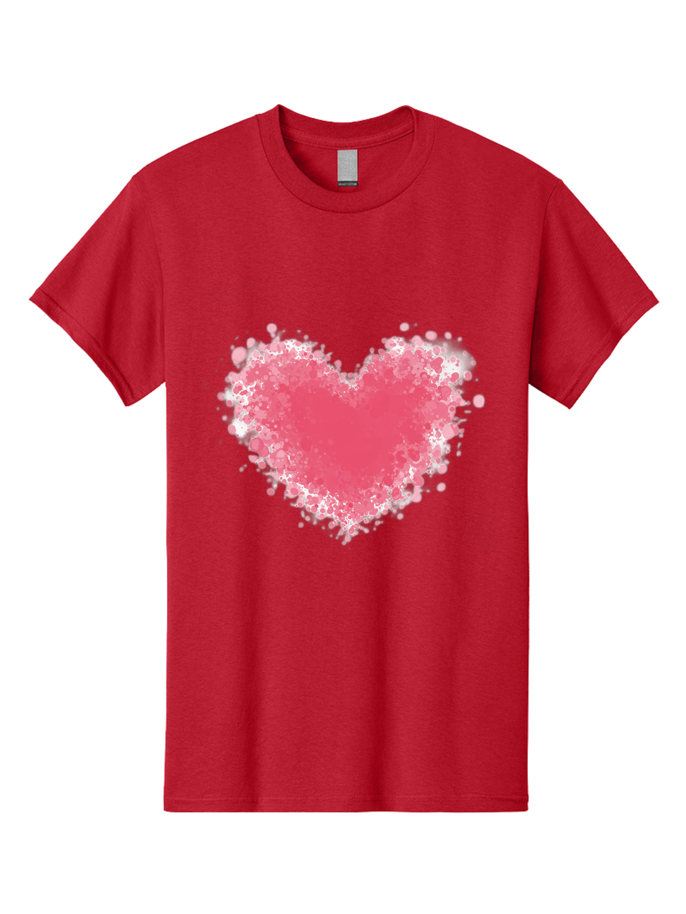 Pink-Heart Men'S Graphic Tee, 100% Cotton, Comfortable Casual Summer Wear, Machine Washable, Vintage Camera, Old Camera, Antique Camera, Black Camera, Classic Photography, Photography Equipment, Nostalgic Device, Film Camera, Camera Art Baj685