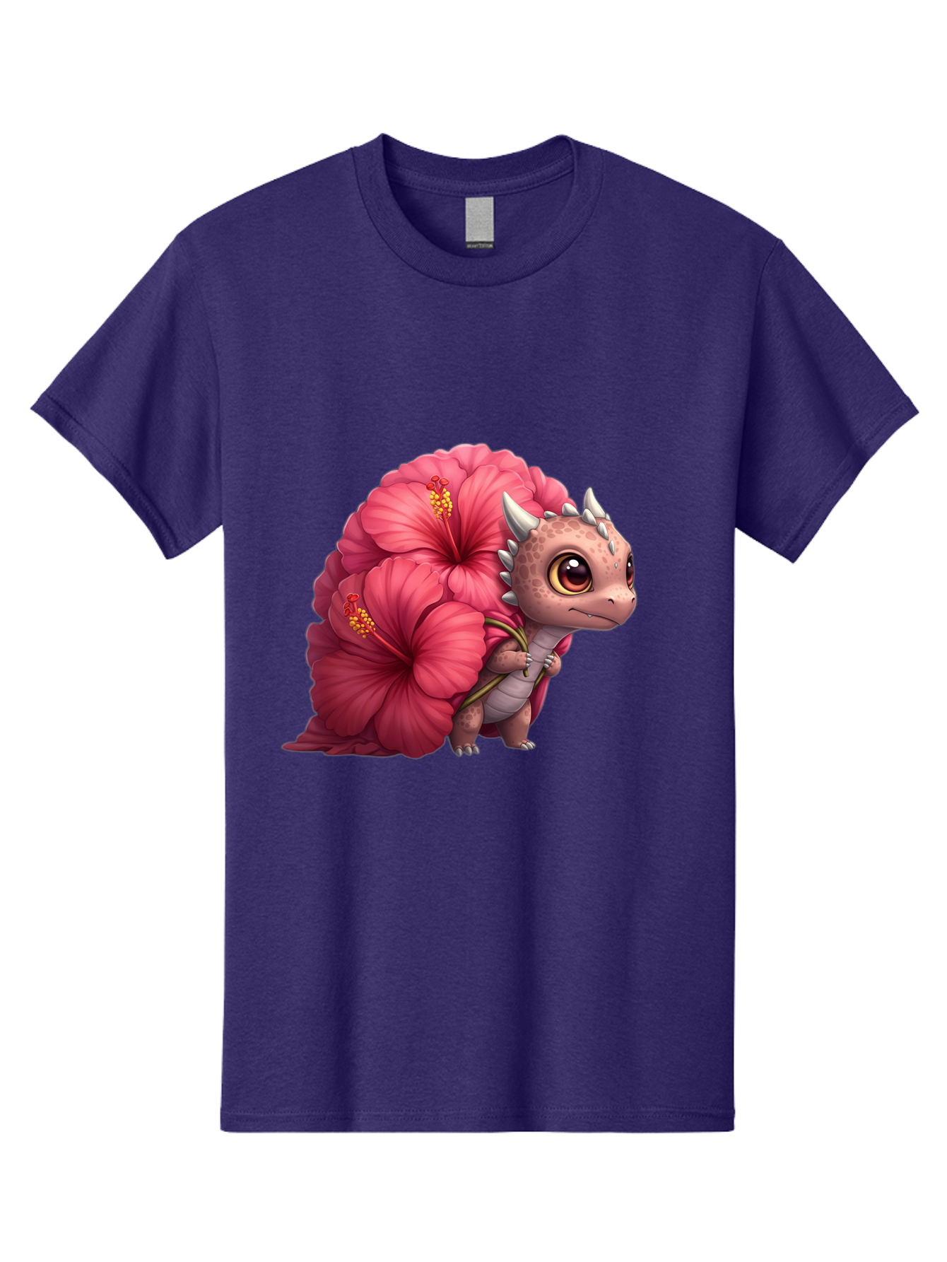 Pink-Hibiscus-Dinosaur Men'S Graphic Tee, 100% Cotton, Comfortable Casual Summer Wear, Machine Washable, Vintage Camera, Old Camera, Antique Camera, Black Camera, Classic Photography, Photography Equipment, Nostalgic Device, Film Camera, Baj686
