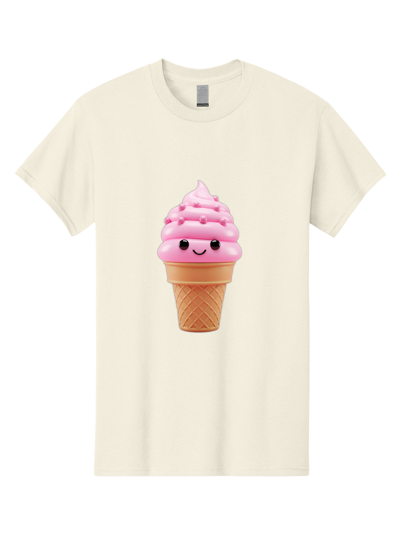 Pink-Ice-Cream-Cone Men'S Graphic Tee, 100% Cotton, Comfortable Casual Summer Wear, Machine Washable, Vintage Camera, Old Camera, Antique Camera, Black Camera, Classic Photography, Photography Equipment, Nostalgic Device, Film Camera, Baj688