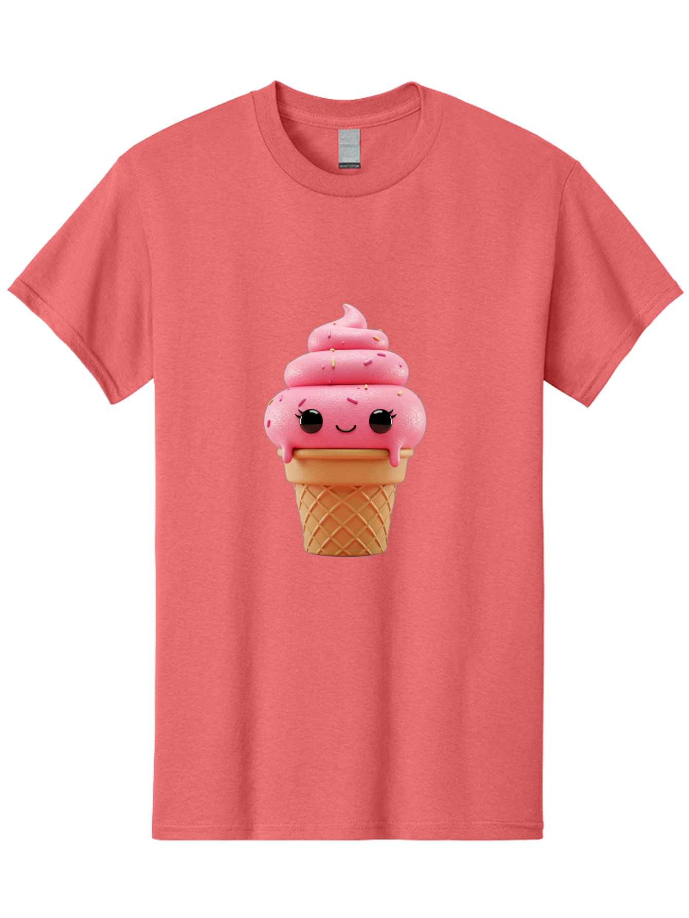 Pink-Ice-Cream Men'S Graphic Tee, 100% Cotton, Comfortable Casual Summer Wear, Machine Washable, Vintage Camera, Old Camera, Antique Camera, Black Camera, Classic Photography, Photography Equipment, Nostalgic Device, Film Camera, Camera Art Baj689