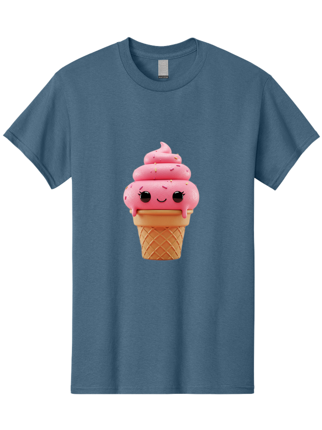 Pink-Ice-Cream Men'S Graphic Tee, 100% Cotton, Comfortable Casual Summer Wear, Machine Washable, Vintage Camera, Old Camera, Antique Camera, Black Camera, Classic Photography, Photography Equipment, Nostalgic Device, Film Camera, Camera Art Baj689