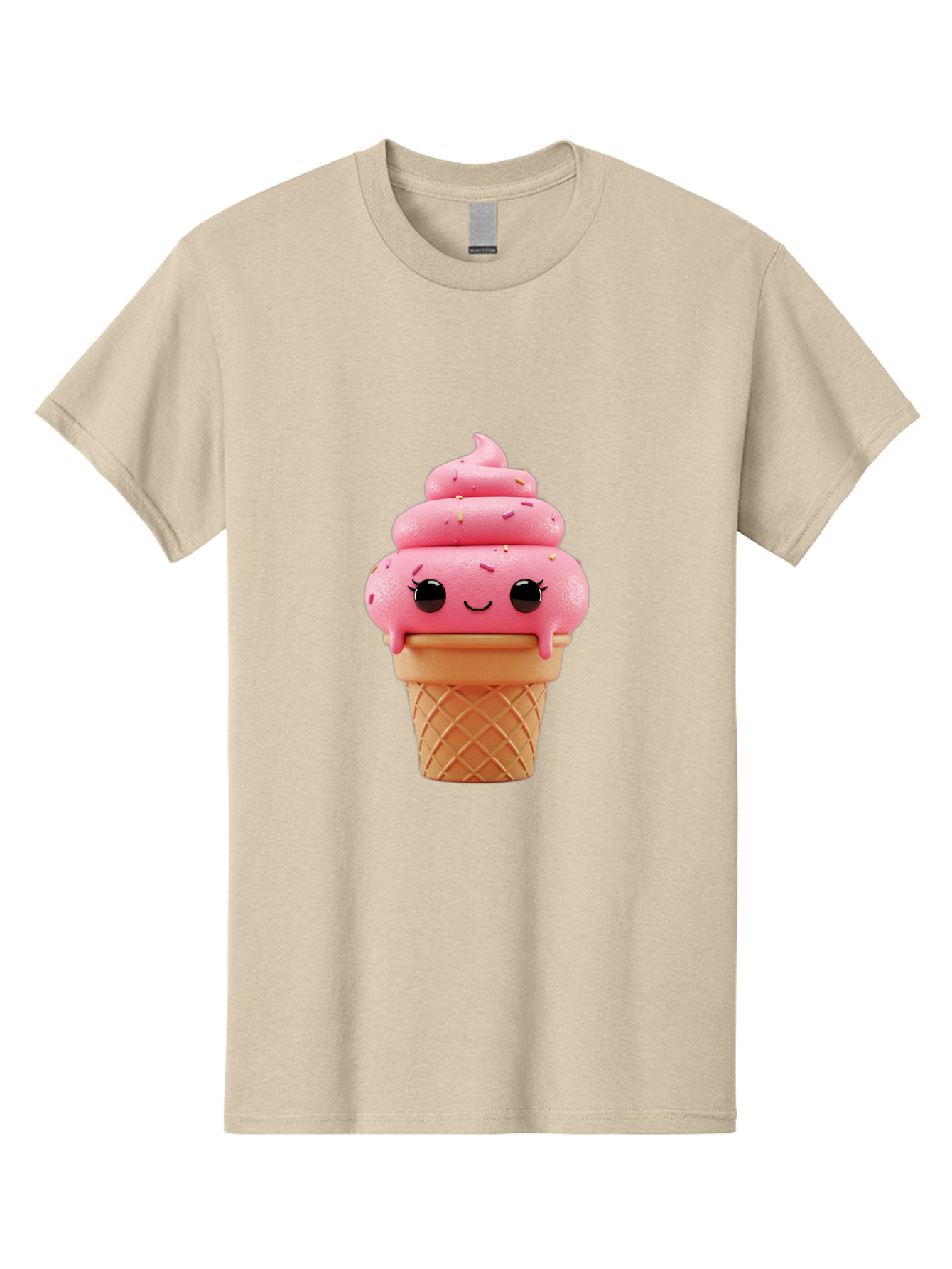 Pink-Ice-Cream Men'S Graphic Tee, 100% Cotton, Comfortable Casual Summer Wear, Machine Washable, Vintage Camera, Old Camera, Antique Camera, Black Camera, Classic Photography, Photography Equipment, Nostalgic Device, Film Camera, Camera Art Baj689
