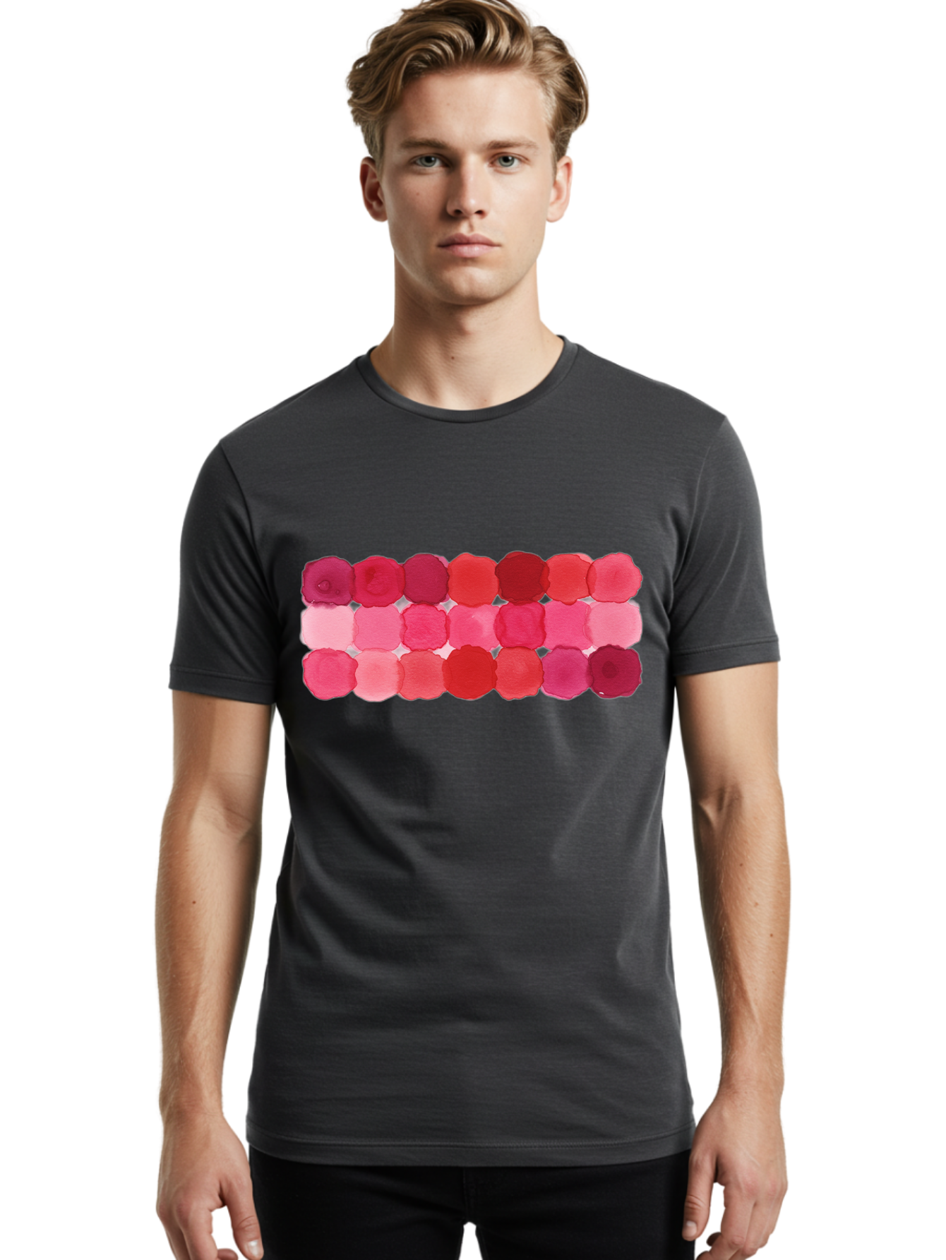 Pink-Petals Men'S Graphic Tee, 100% Cotton, Comfortable Casual Summer Wear, Machine Washable, Vintage Camera, Old Camera, Antique Camera, Black Camera, Classic Photography, Photography Equipment, Nostalgic Device, Film Camera, Camera Art Baj692