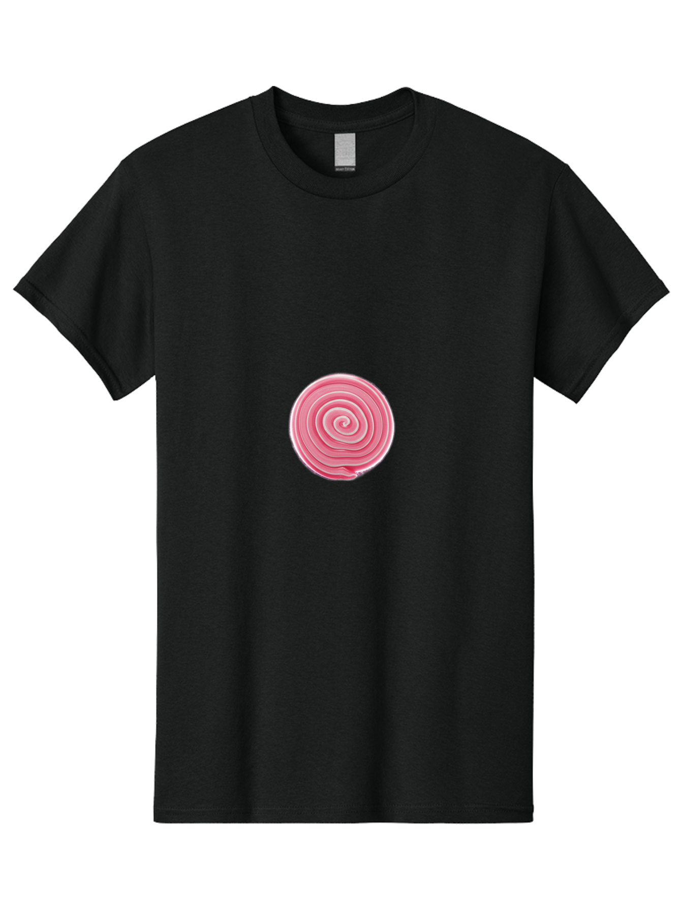 Pink-Swirl-Lollipop-1 Men'S Graphic Tee, 100% Cotton, Comfortable Casual Summer Wear, Machine Washable, Vintage Camera, Old Camera, Antique Camera, Black Camera, Classic Photography, Photography Equipment, Nostalgic Device, Film Camera, Baj694