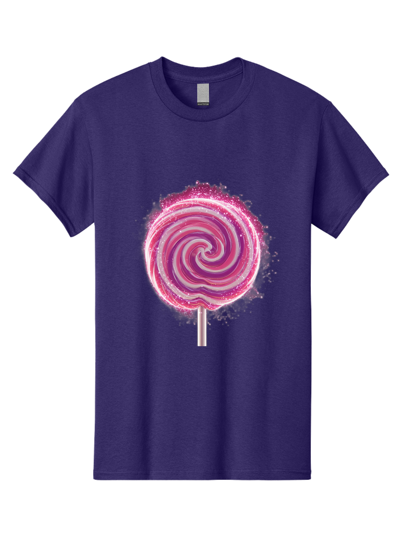 Pink-Swirl-Lollipop Men'S Graphic Tee, 100% Cotton, Comfortable Casual Summer Wear, Machine Washable, Vintage Camera, Old Camera, Antique Camera, Black Camera, Classic Photography, Photography Equipment, Nostalgic Device, Film Camera, Baj695