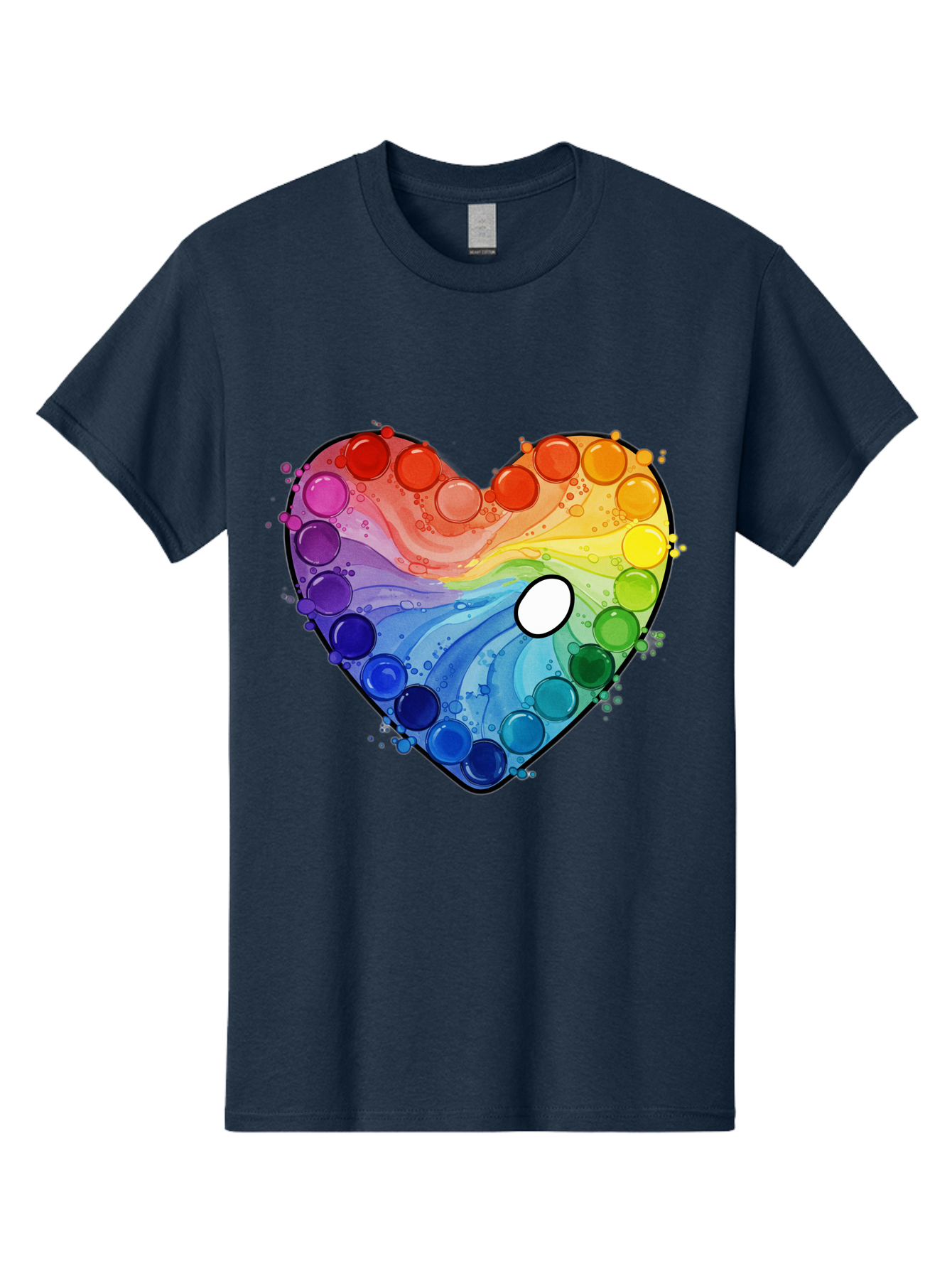 Pop-It-Heart-1 Men'S Graphic Tee, 100% Cotton, Comfortable Casual Summer Wear, Machine Washable, Vintage Camera, Old Camera, Antique Camera, Black Camera, Classic Photography, Photography Equipment, Nostalgic Device, Film Camera, Camera Art Baj698